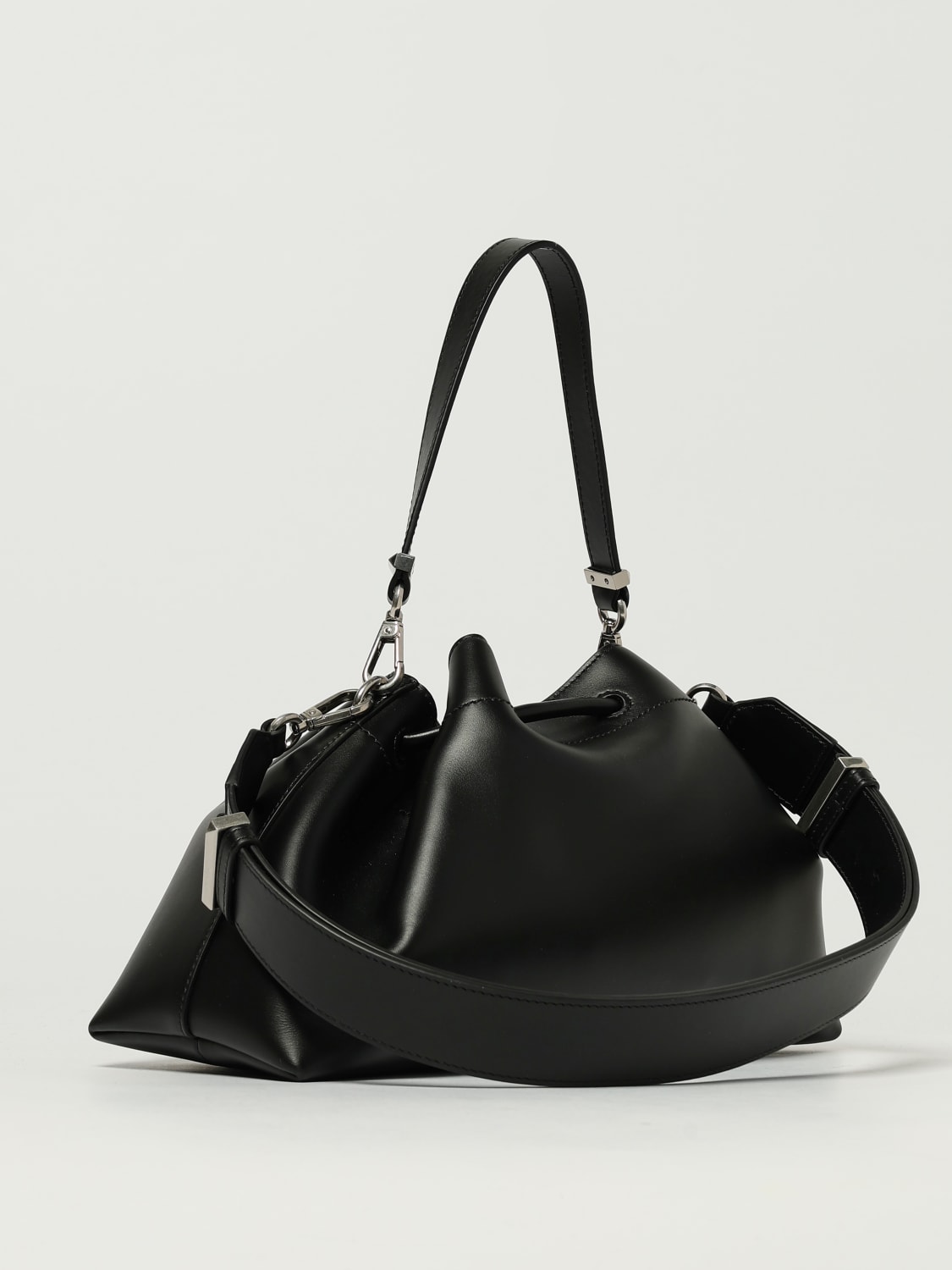 JIMMY CHOO SAC PORTÉ ÉPAULE: Sac bandoulière femme Jimmy Choo, Noir - Img 3
