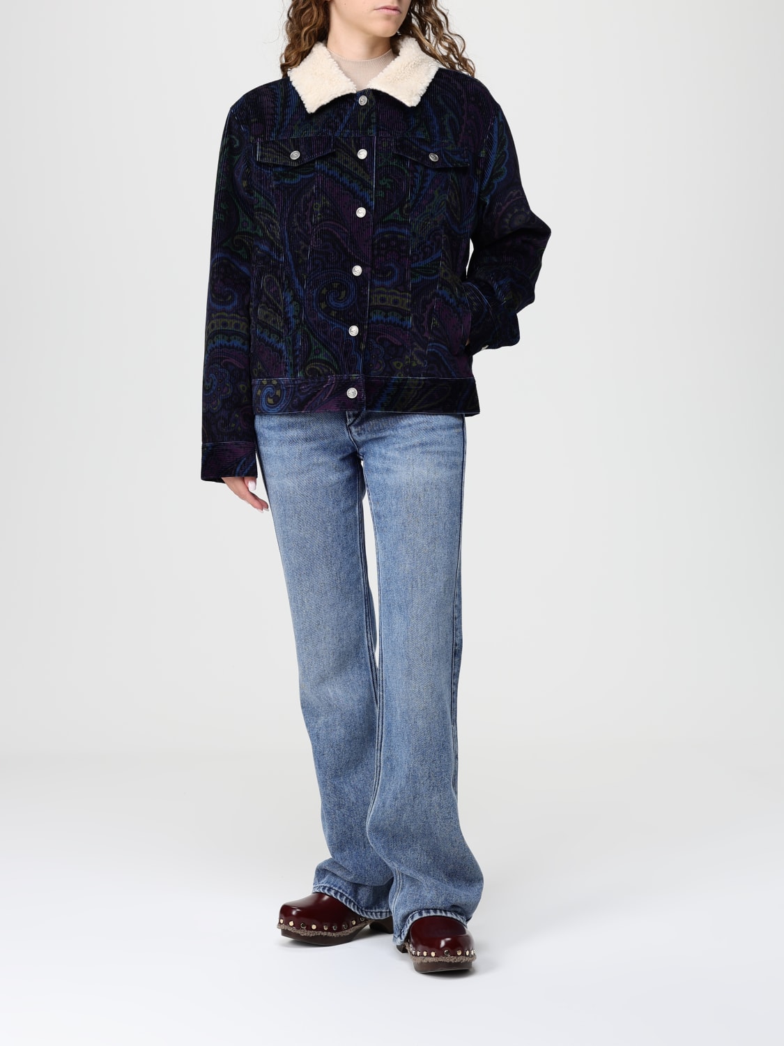 ETRO JACKET: Blazer woman Etro, Multicolor - Img 2