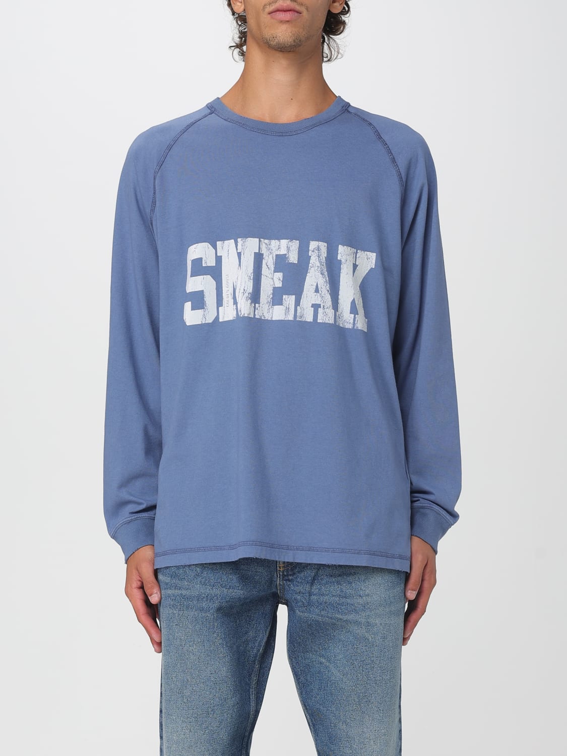 GOLDEN GOOSE T-SHIRT: Sweater men Golden Goose, Blue - Img 1