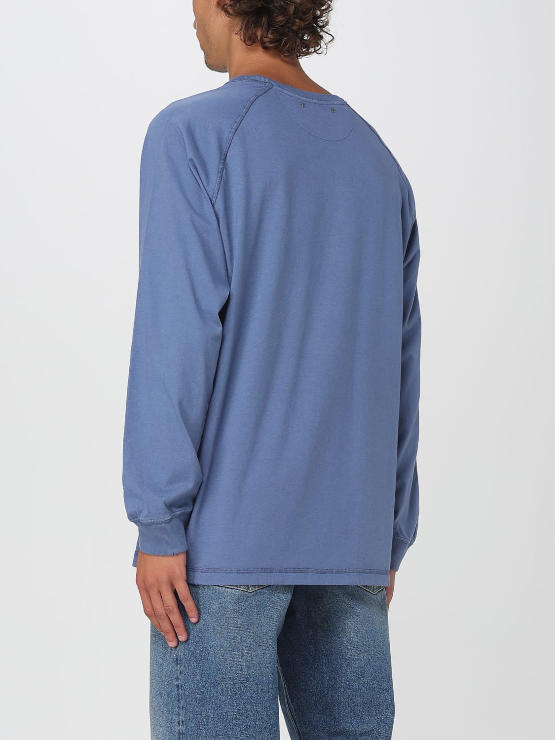 GOLDEN GOOSE T-SHIRT: Sweater men Golden Goose, Blue - Img 3