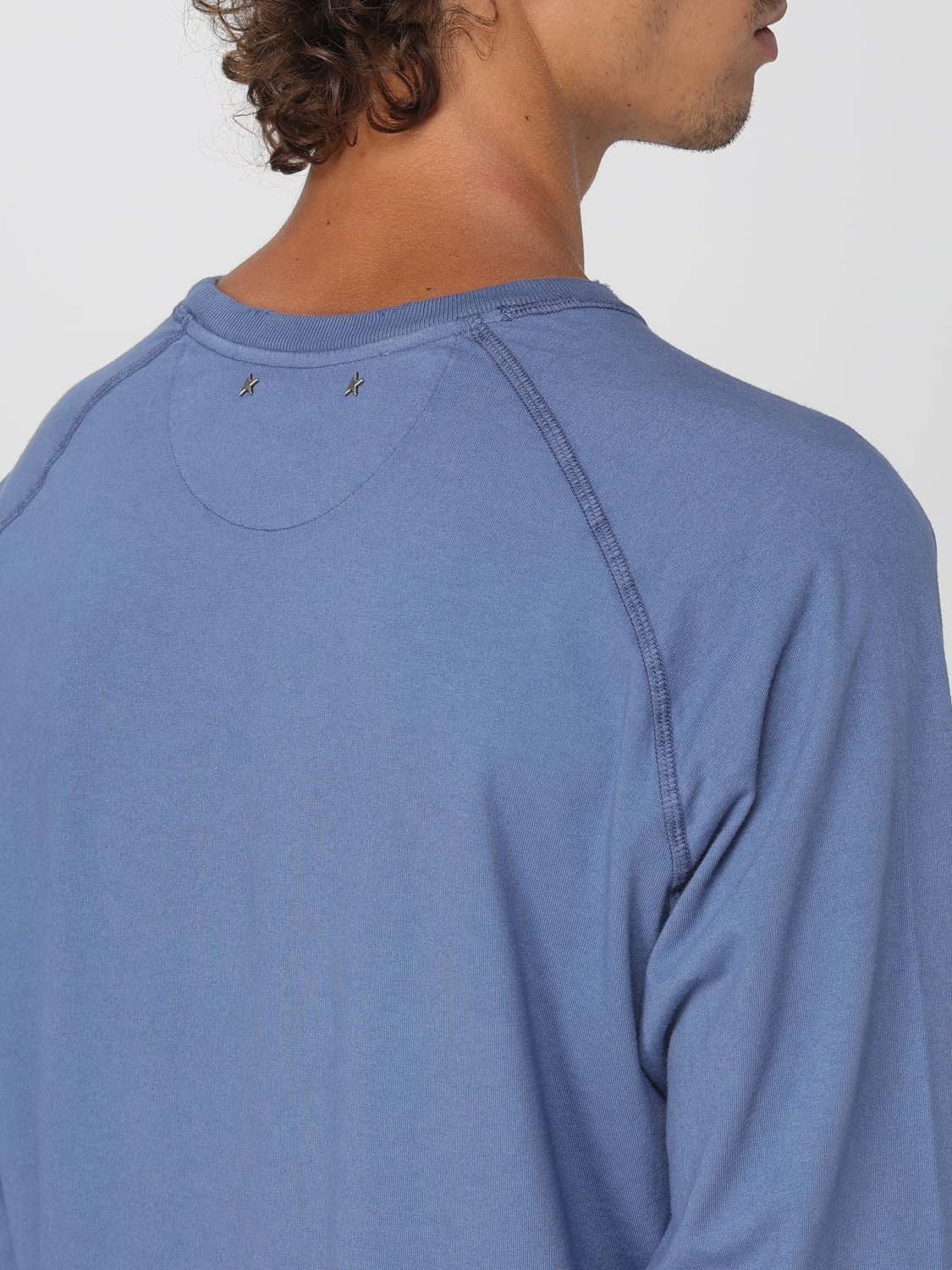 GOLDEN GOOSE T-SHIRT: Sweater men Golden Goose, Blue - Img 5