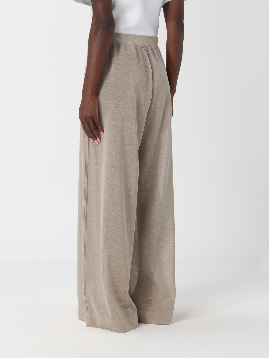 ALAÏA PANTS: Pants woman AlaÏa, Beige - Img 2