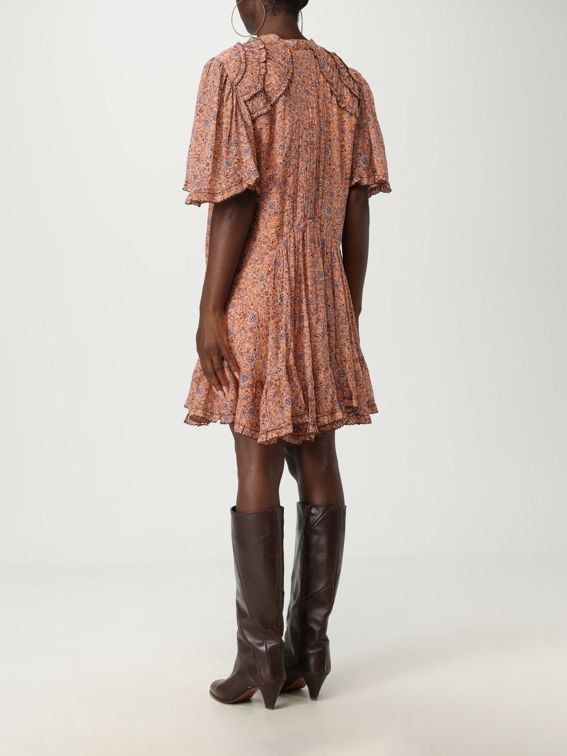 ISABEL MARANT ETOILE KLEID: Kleider damen Isabel Marant Etoile, Pink - Img 2