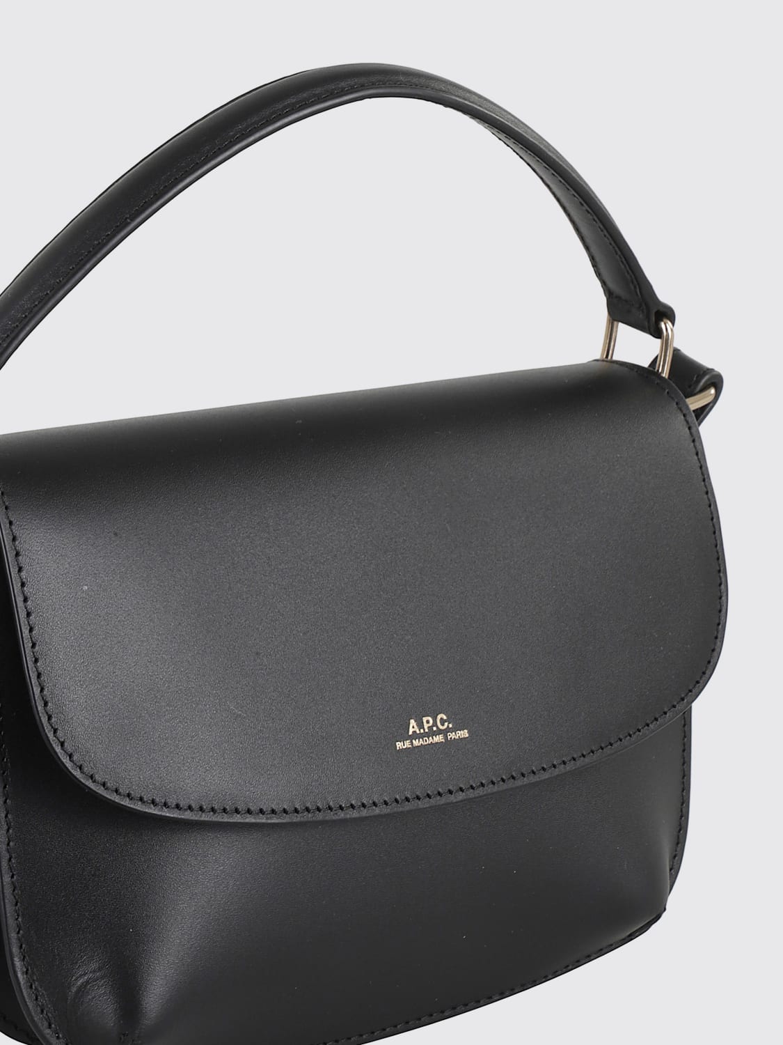 A.P.C. МИНИ-СУМКА: Наплечная сумка Женское A.P.C., Черный - Img 3