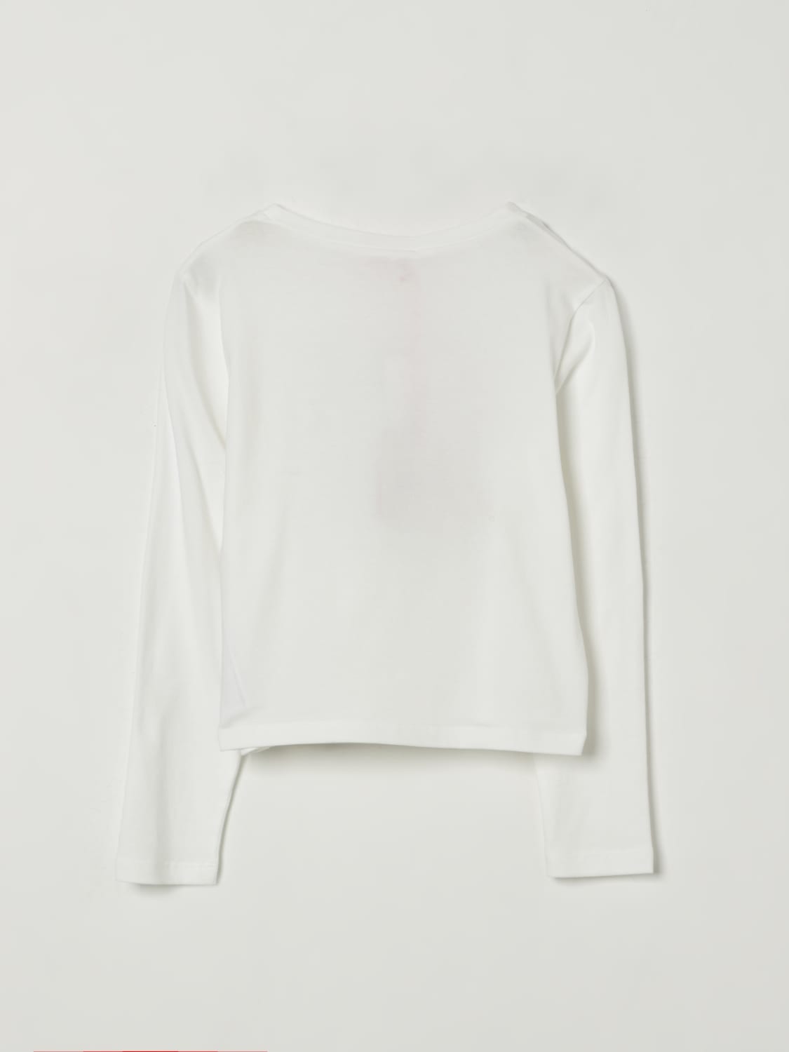 LIU JO T-SHIRT: T-shirt in cotone con logo di strass Liu Jo, Bianco - Img 2