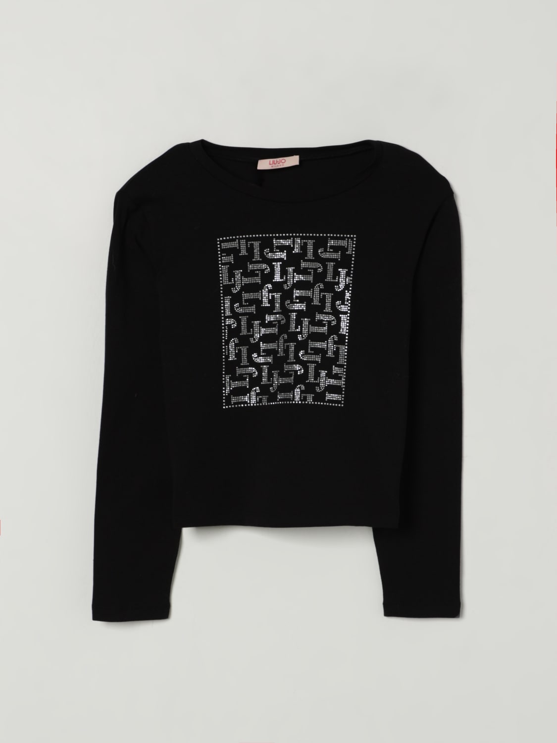 LIU JO T-SHIRT: T-shirt kinder Liu Jo, Schwarz - Img 1