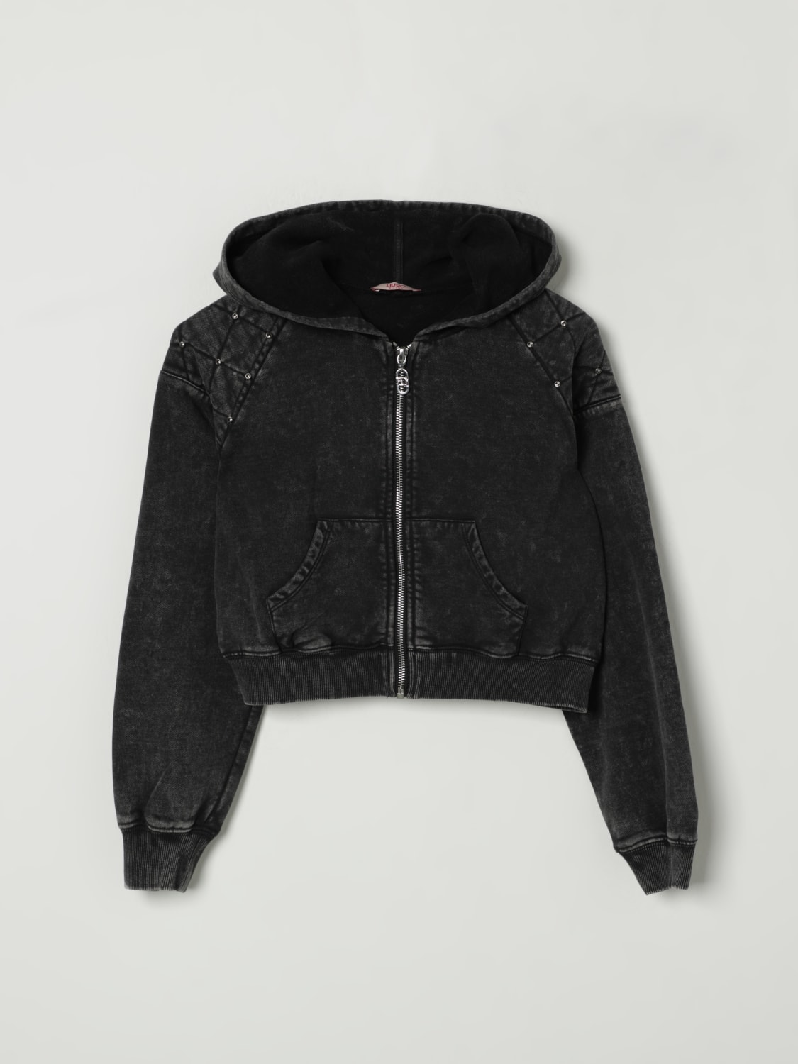 LIU JO SWEATER: Sweater kids Liu Jo, Black - Img 1