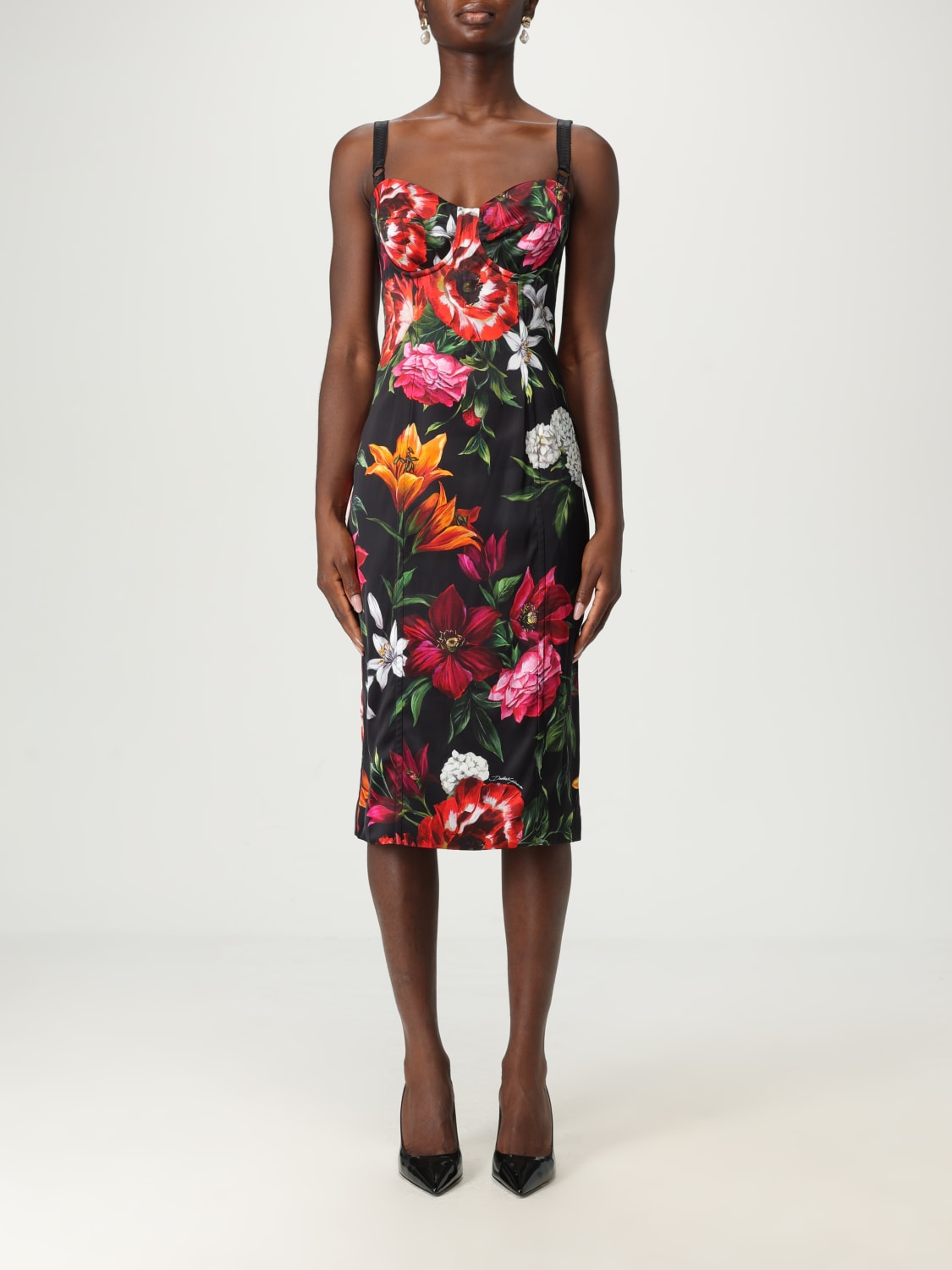 DOLCE & GABBANA ROBE: Robes femme Dolce & Gabbana, Multicolore - Img 1