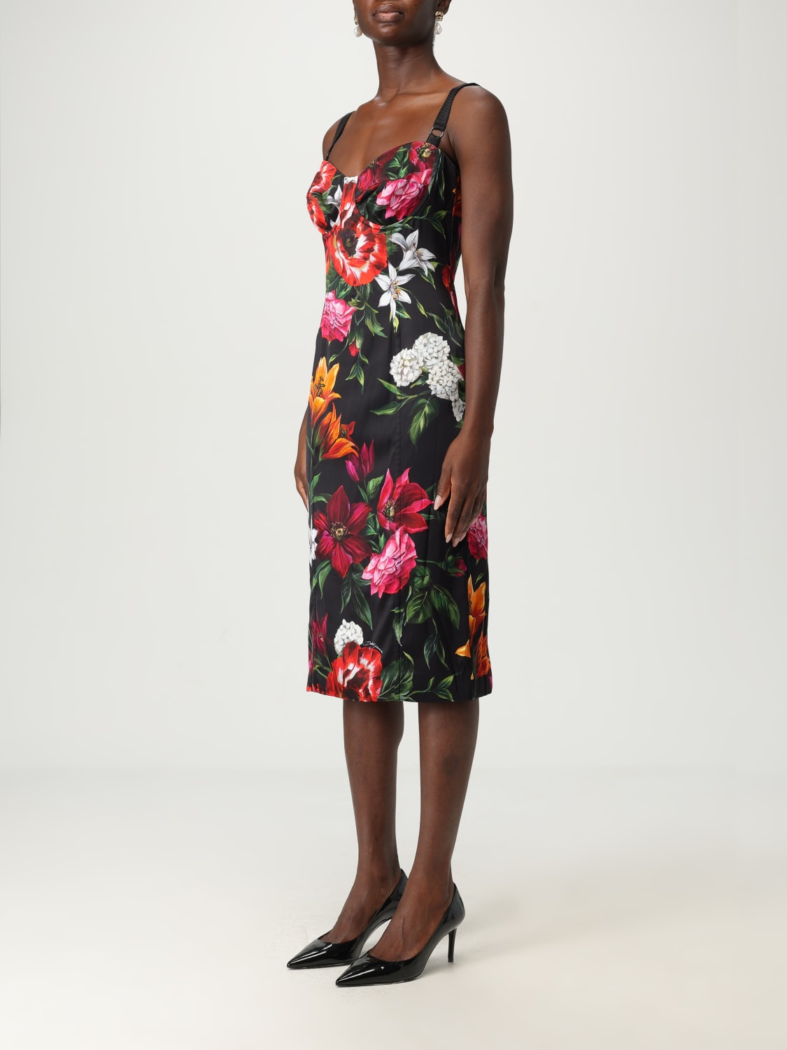 DOLCE & GABBANA ROBE: Robes femme Dolce & Gabbana, Multicolore - Img 3