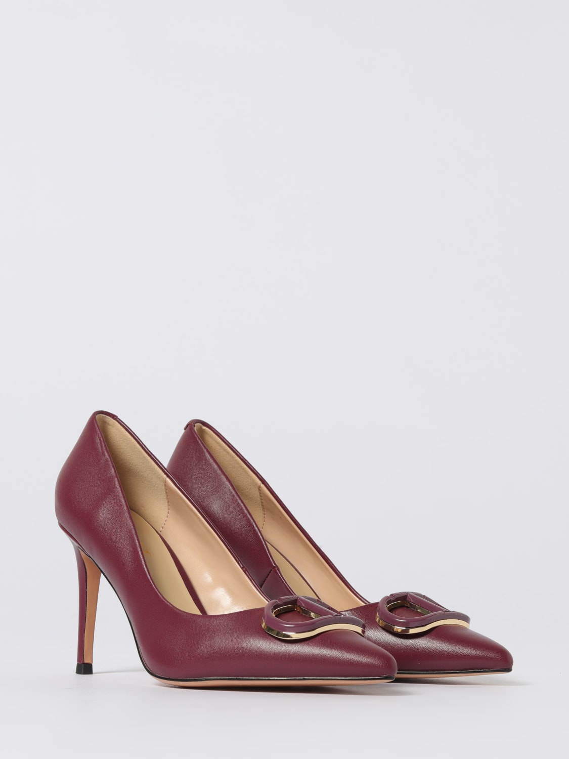TWINSET PUMP: Pumps woman Twinset, Burgundy - Img 2