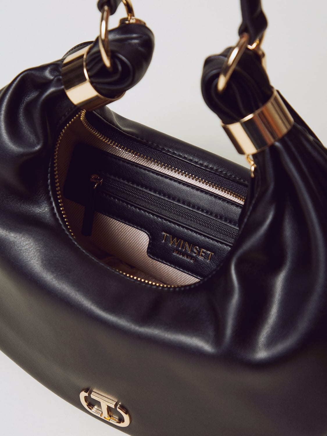 TWINSET MINI BAG: Mini bag woman Twinset, Black - Img 4