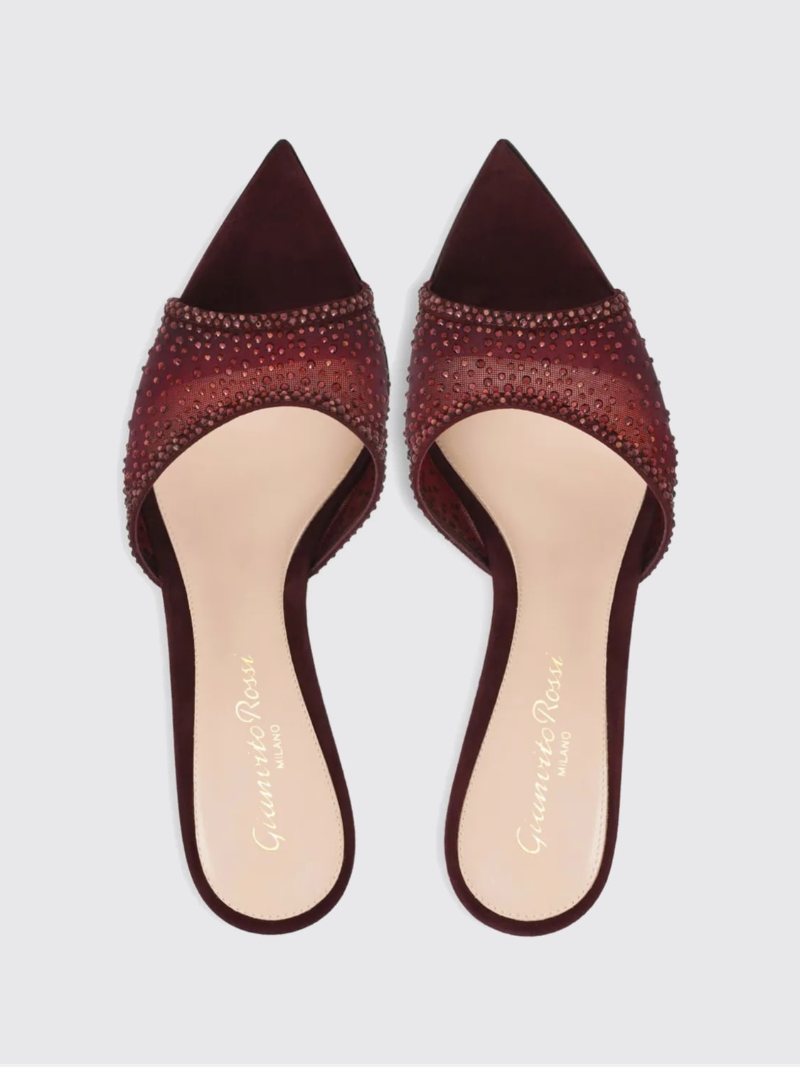 GIANVITO ROSSI HEELED SANDAL: Pumps woman Gianvito Rossi, Red - Img 4