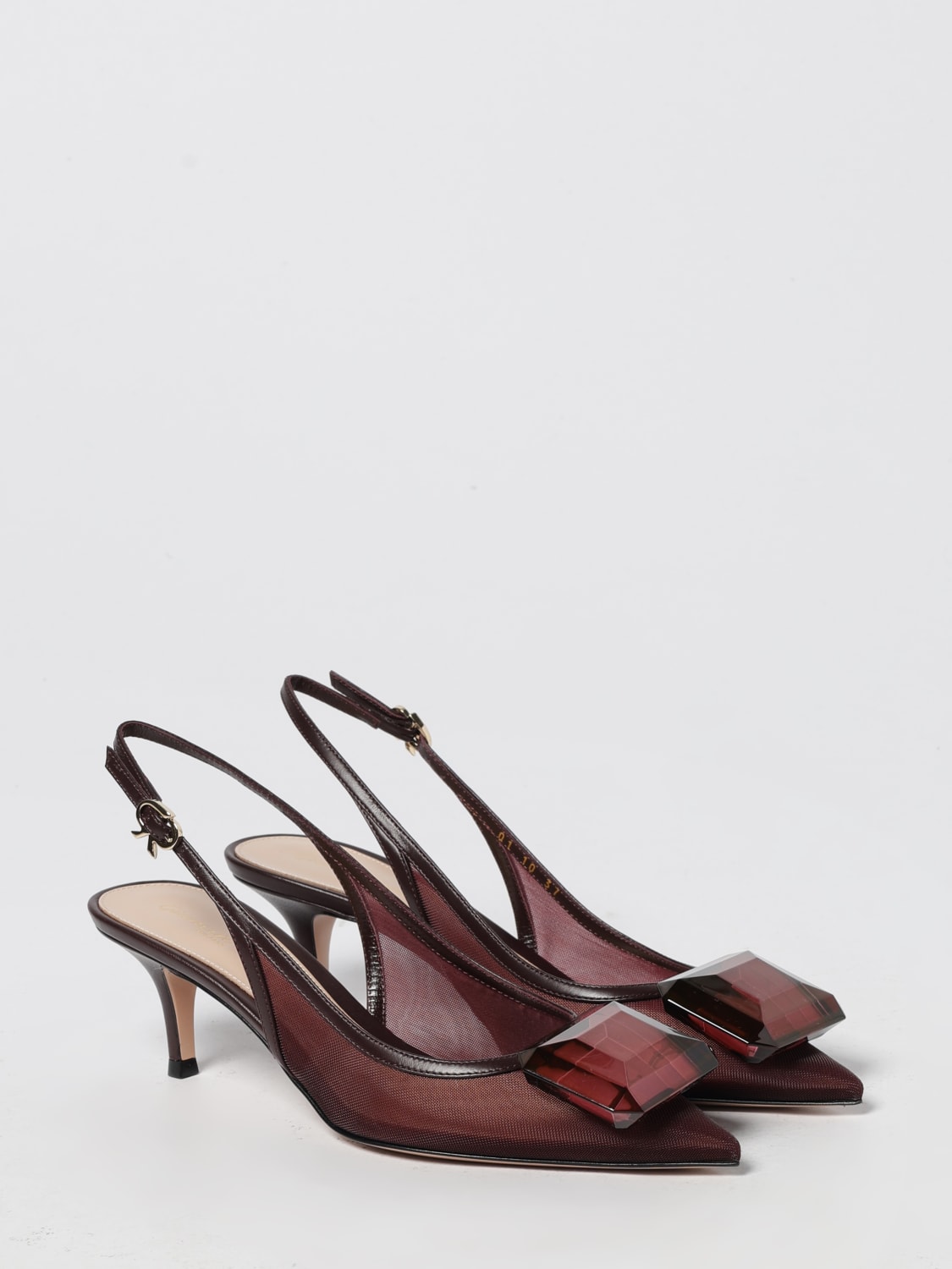 GIANVITO ROSSI PUMP: Pumps woman Gianvito Rossi, Red - Img 2