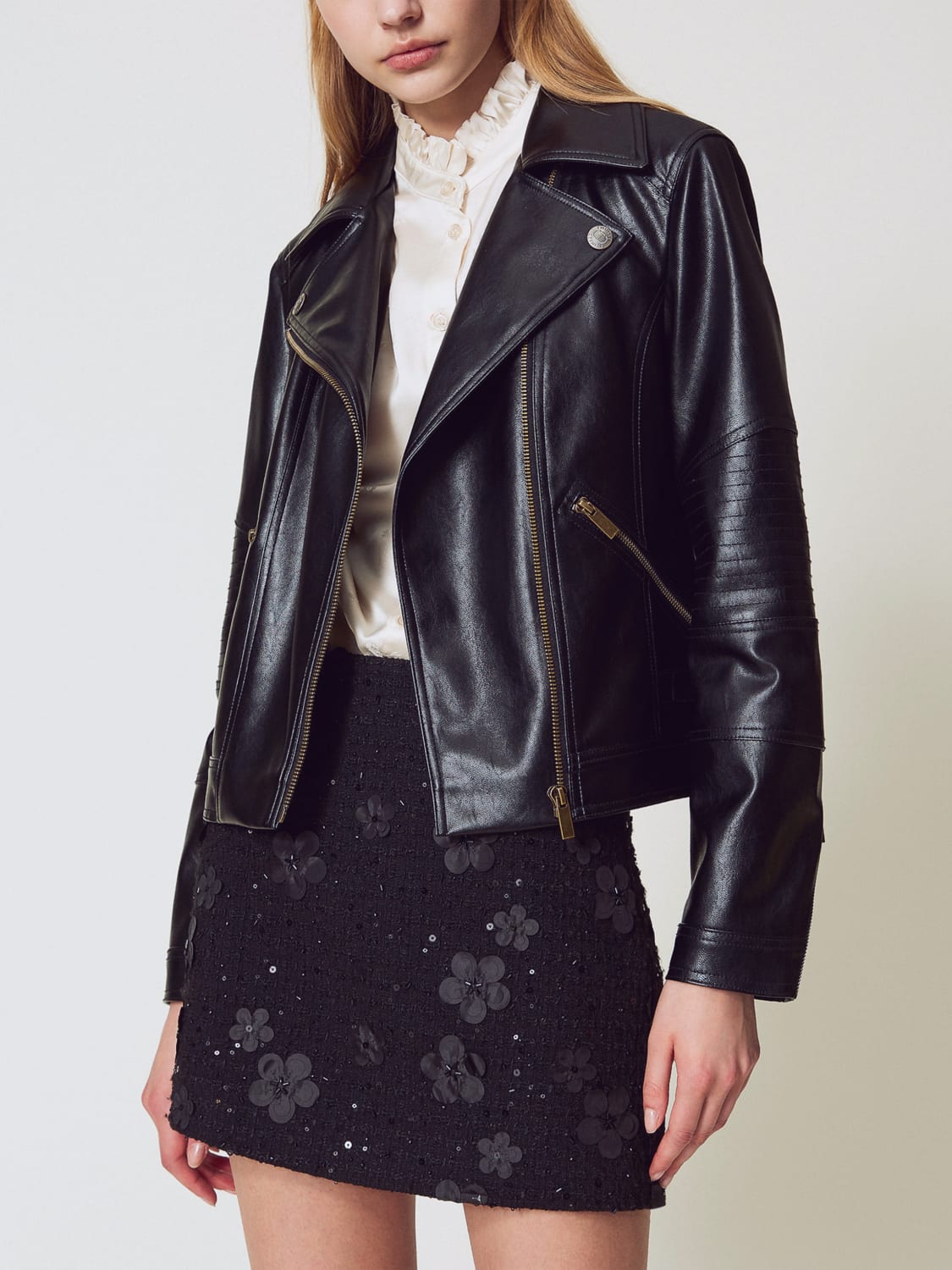 TWINSET JACKET: Jacket woman Twinset, Black - Img 4