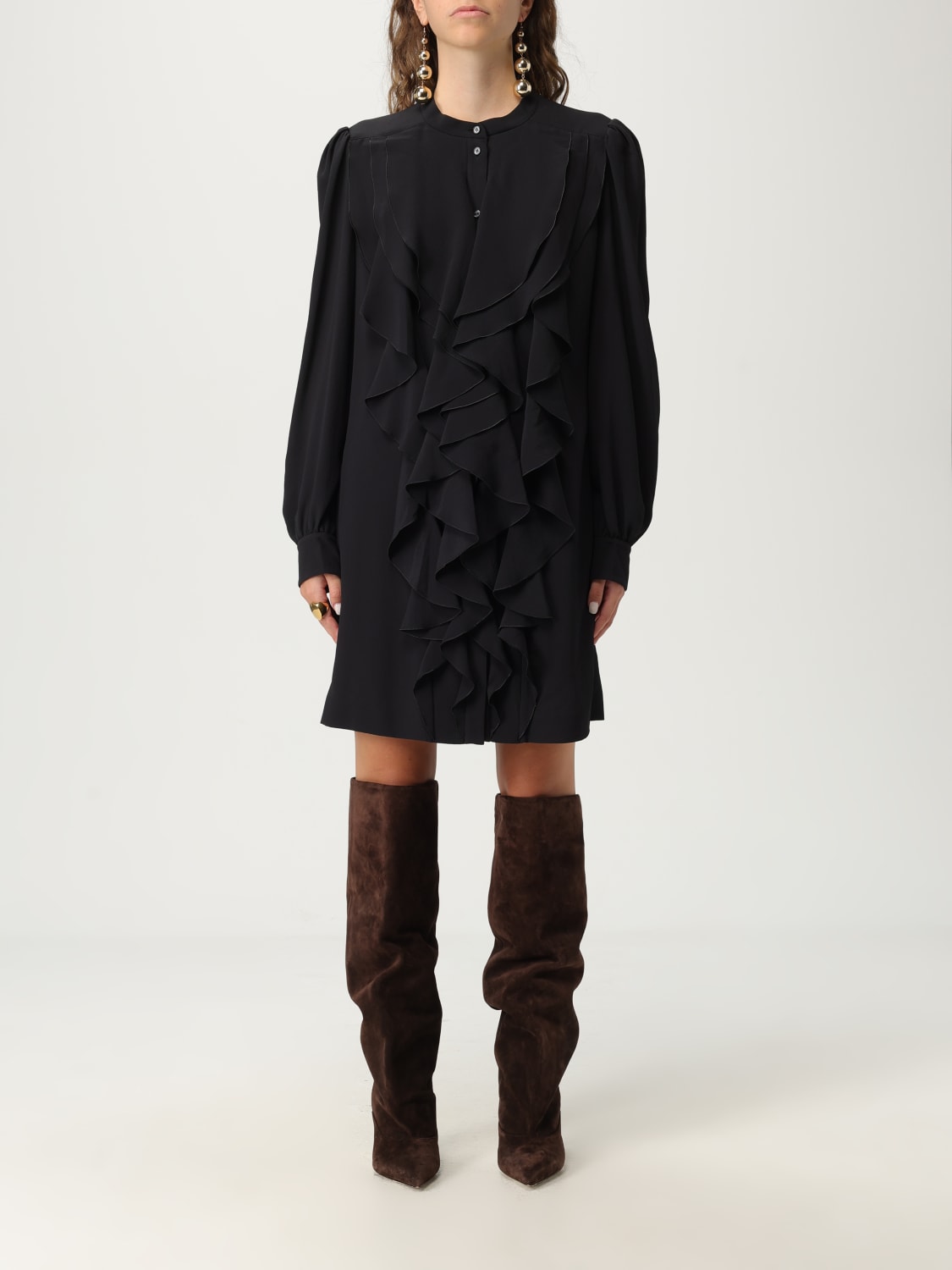 CHLOÉ DRESS: Shirt woman ChloÉ, Black - Img 1