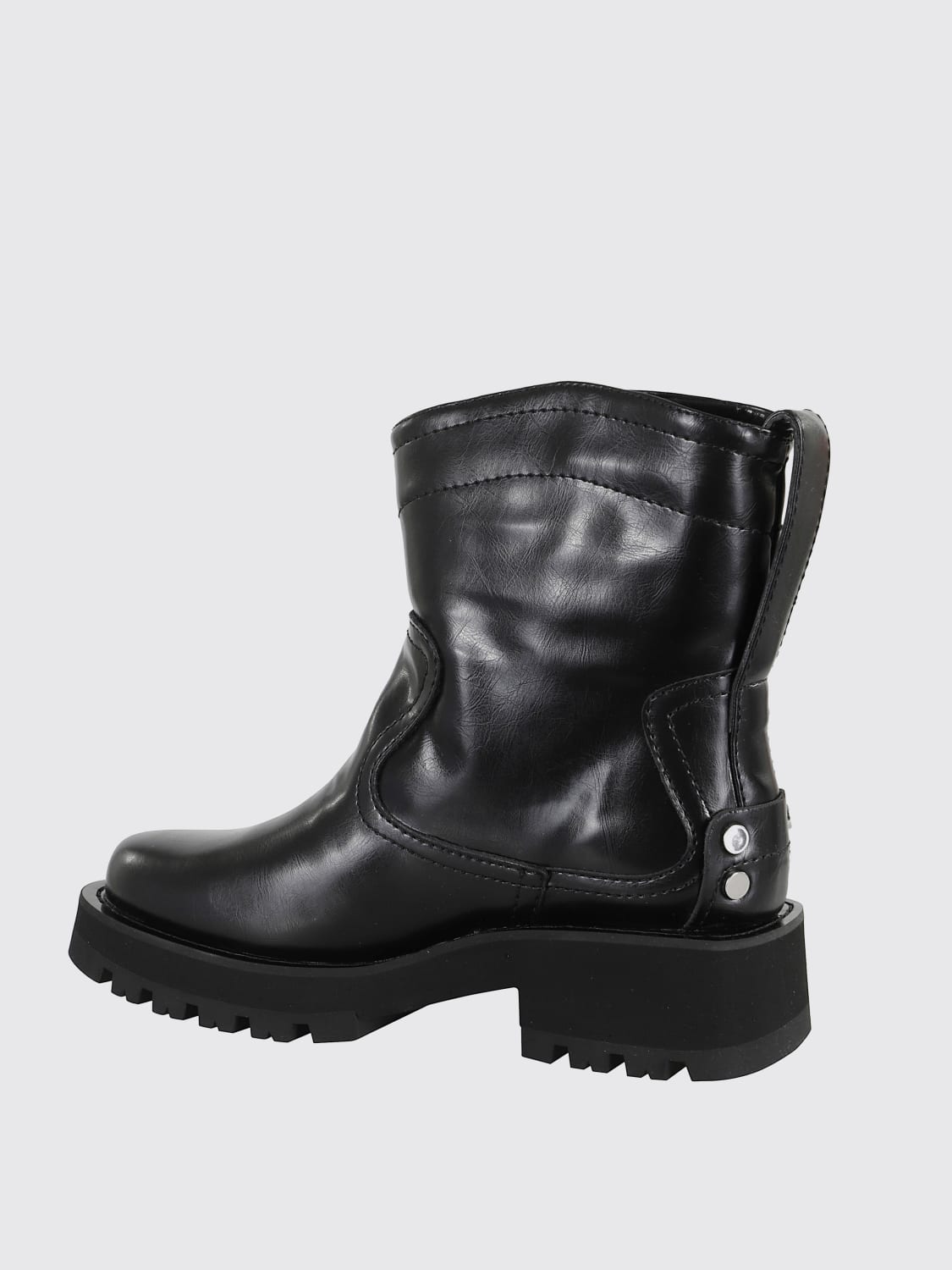 GANNI BOOTS: Shoes woman Ganni, Black - Img 3