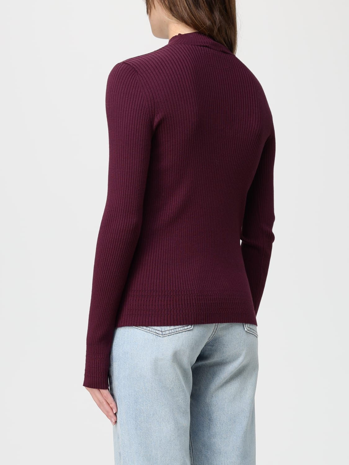 TWINSET TOP: Top woman Twinset, Wine - Img 2