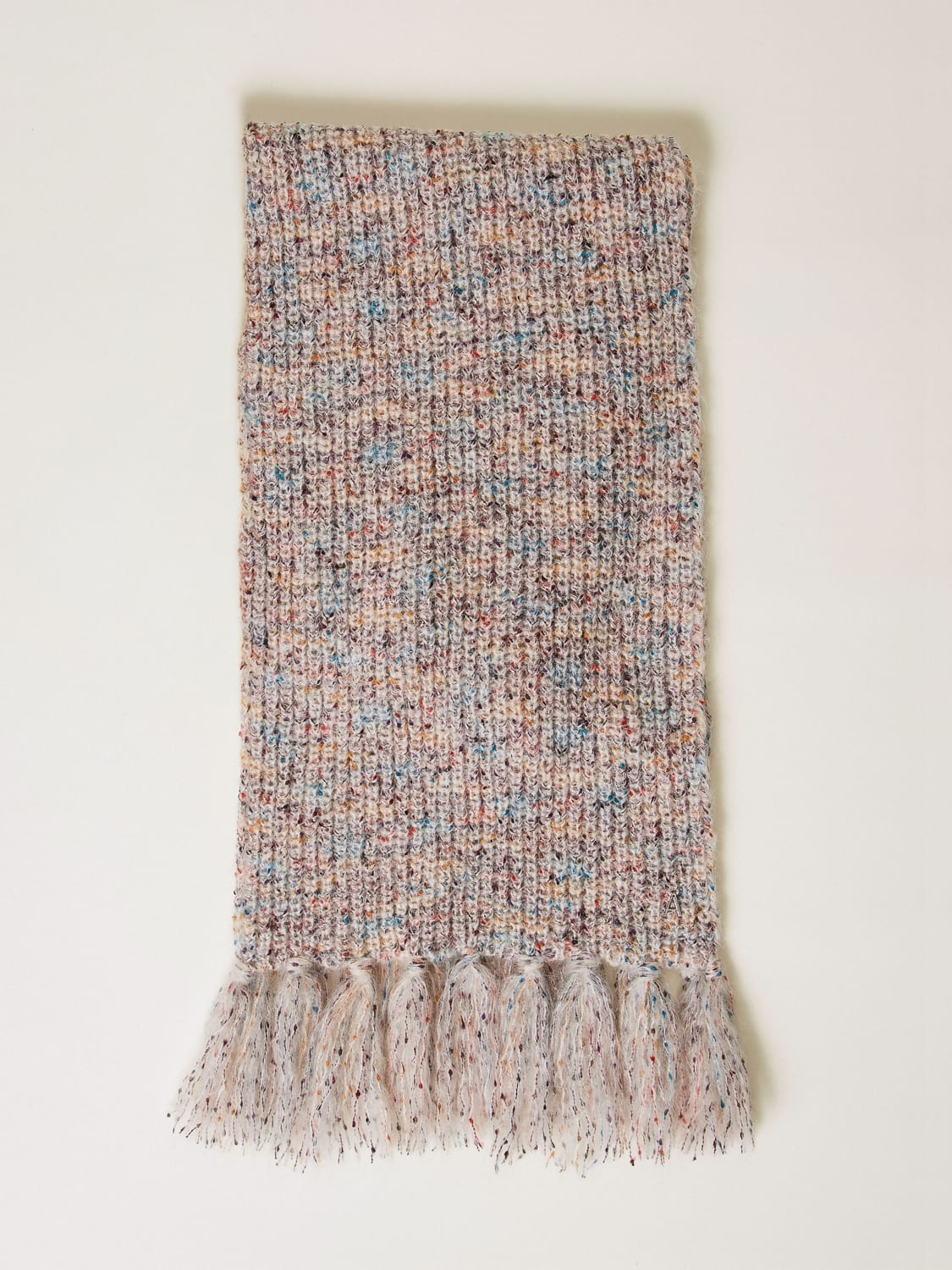 TWINSET ACTITUDE SCIARPA: Sciarpa Twinset Actitude in maglia a coste , Fantasia - Img 1