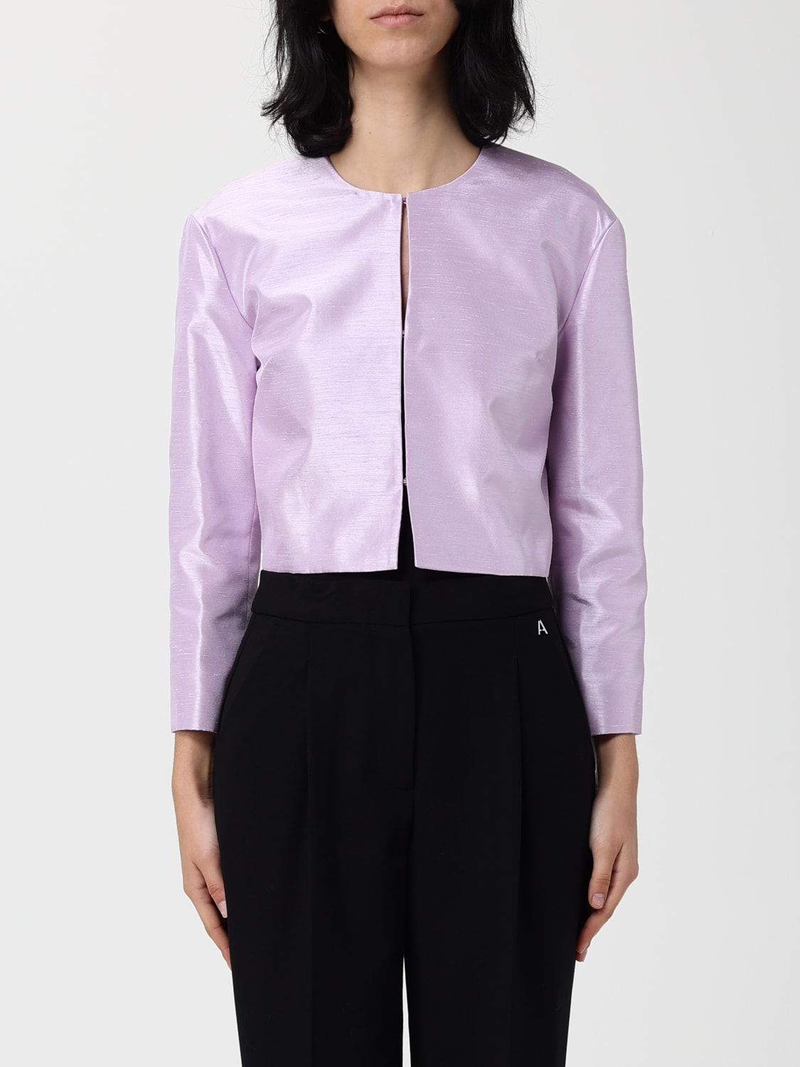 TWINSET ACTITUDE JACKET: Jacket woman Twinset Actitude, Orchid - Img 1