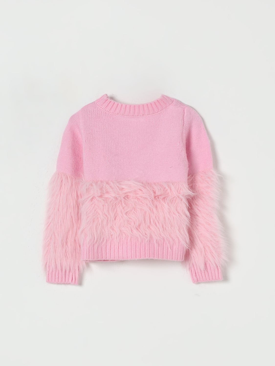 MONNALISA SWEATER: Jacket kids Monnalisa, Pink - Img 2