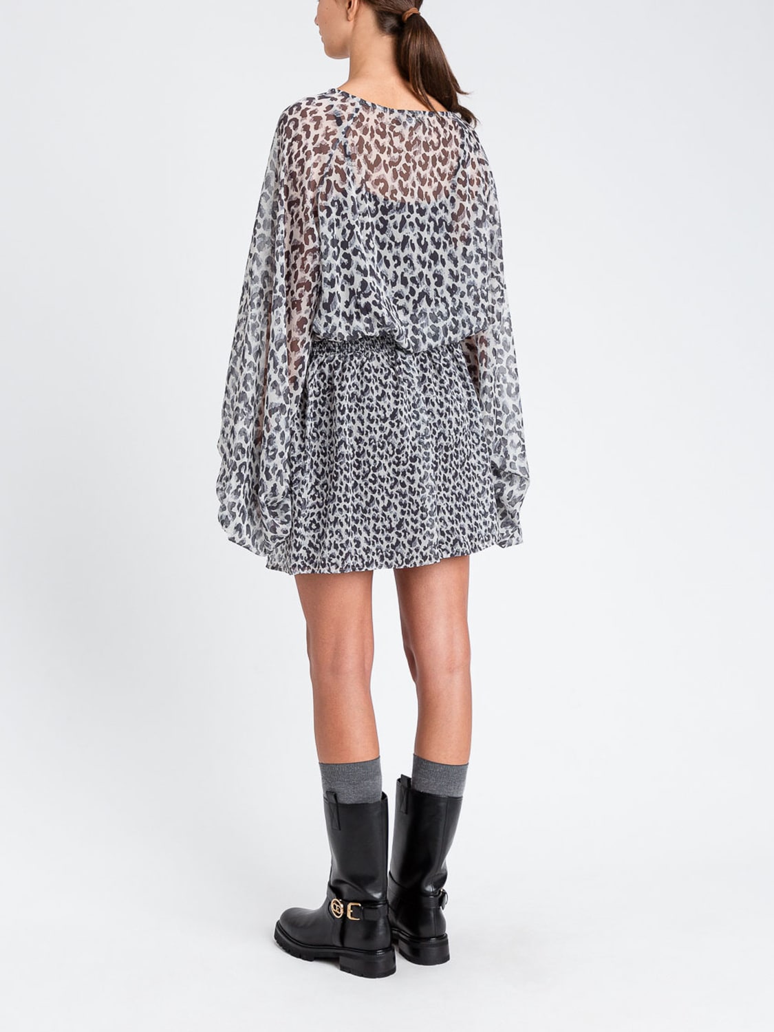 TWINSET ACTITUDE 连衣裙: 连衣裙 女士 Twinset Actitude, 印花/多色 - Img 2