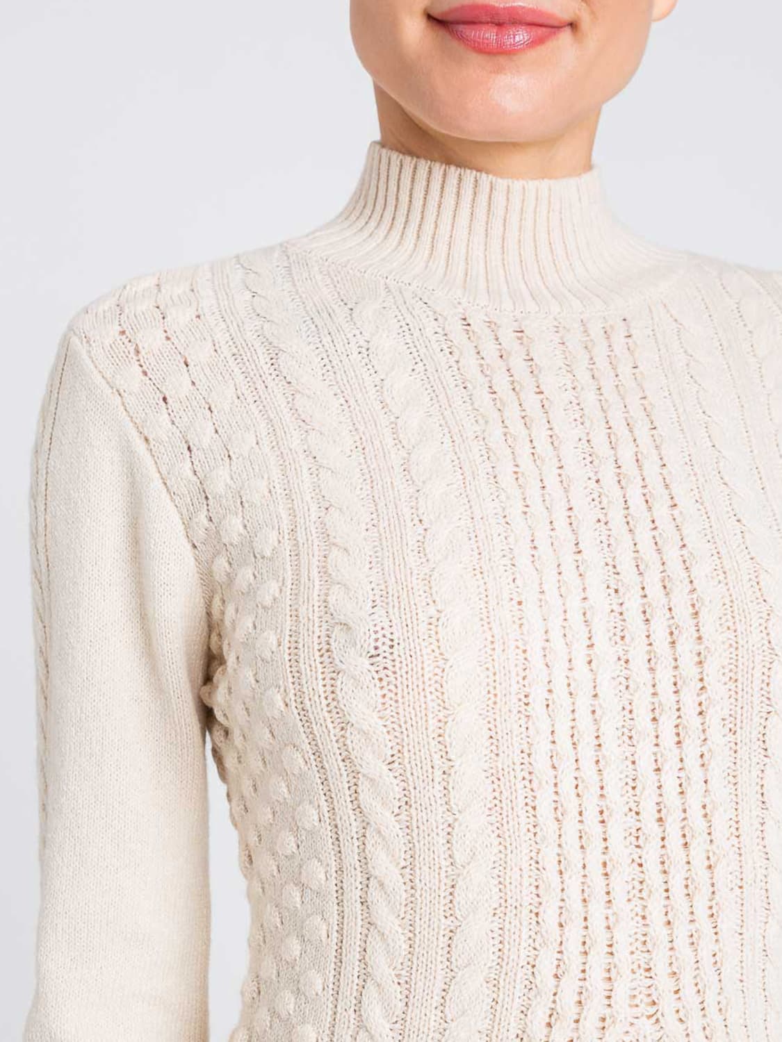 TWINSET ACTITUDE PULLOVER: Top damen Twinset Actitude, Sand - Img 3