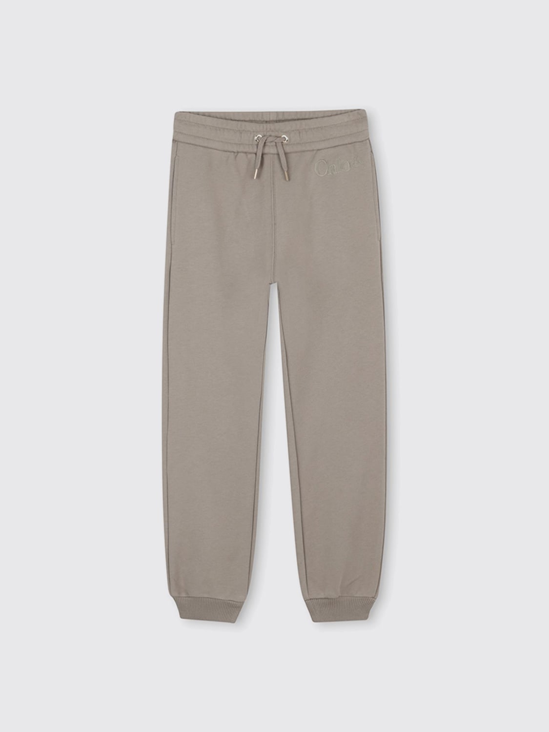 CHLOÉ PANTS: Pants kids ChloÉ, Grey - Img 1