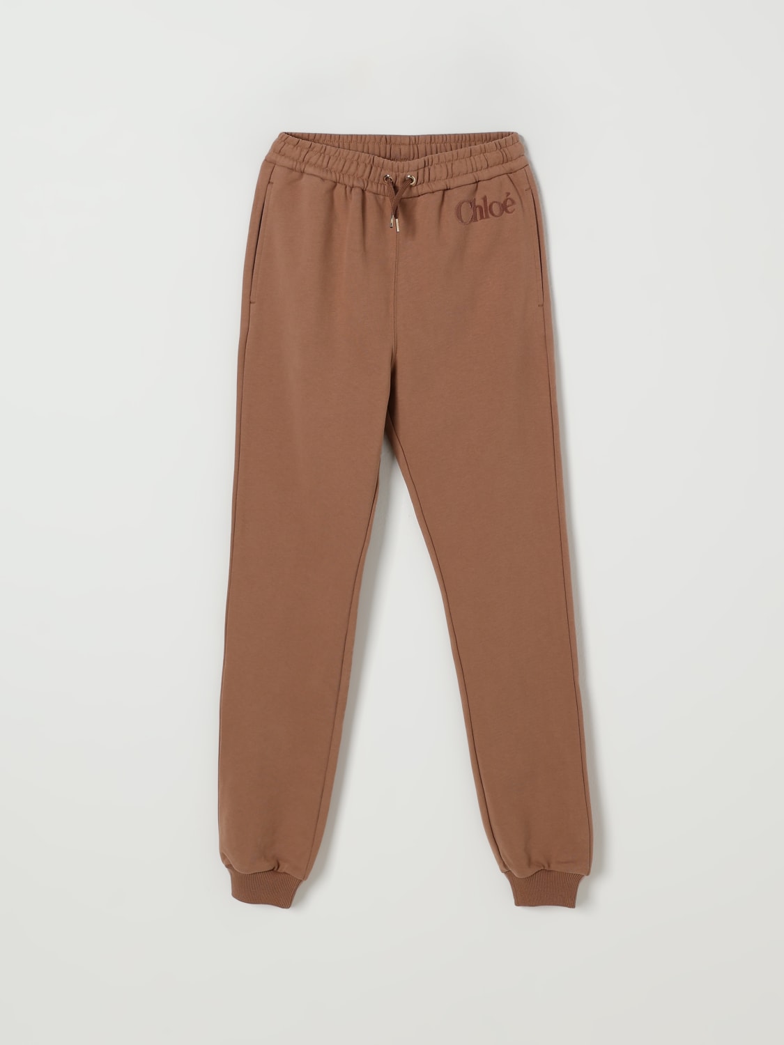 CHLOÉ PANTALON: Pantalon enfant ChloÉ, Marron - Img 1