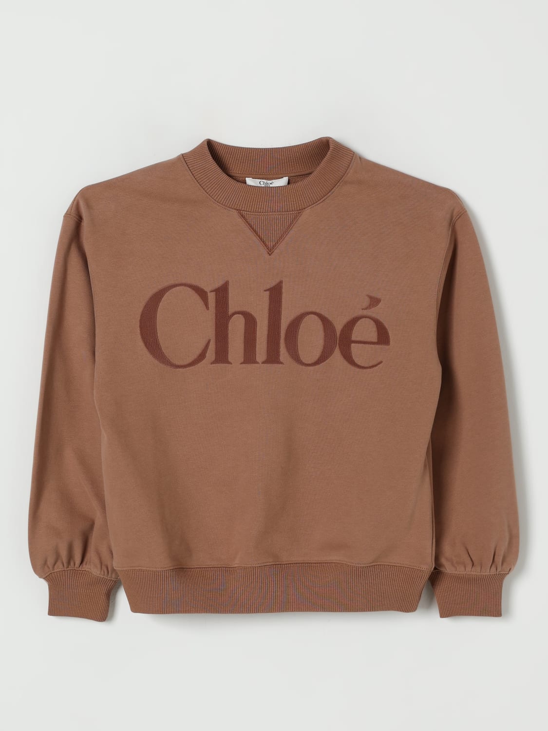 CHLOÉ SWEATER: Swimsuit kids ChloÉ, Brown - Img 1