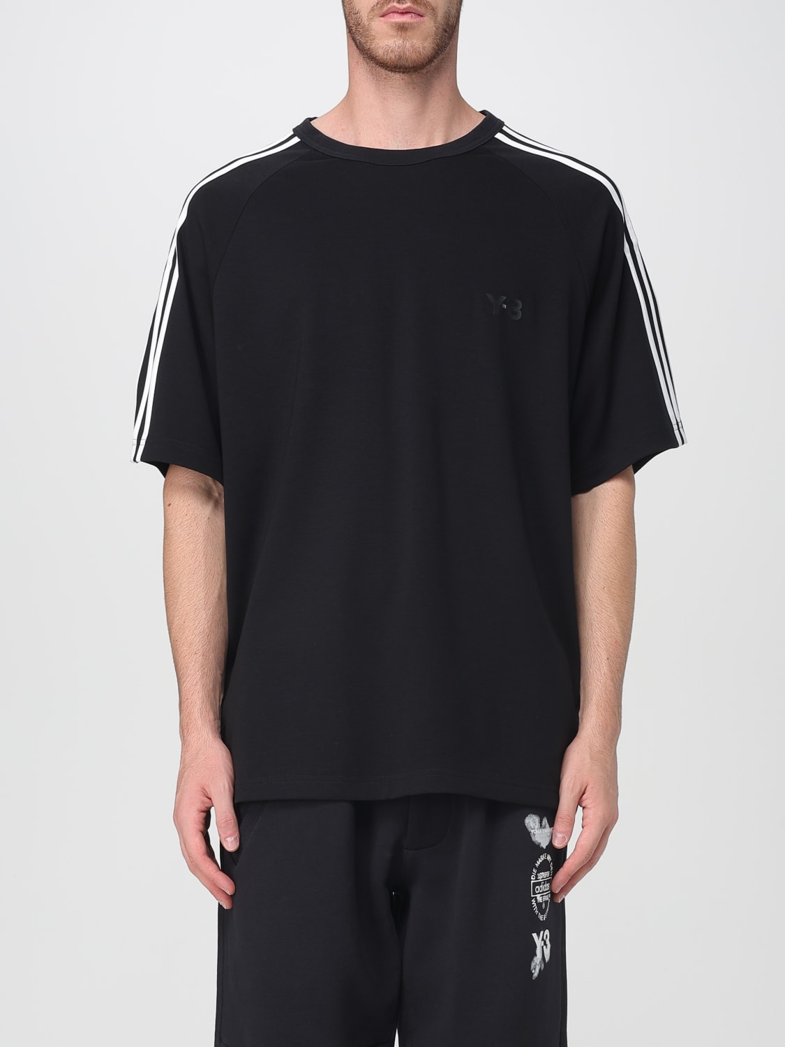 Y-3 Tシャツ: Tシャツ メンズ Y-3, ブラック - Img 1