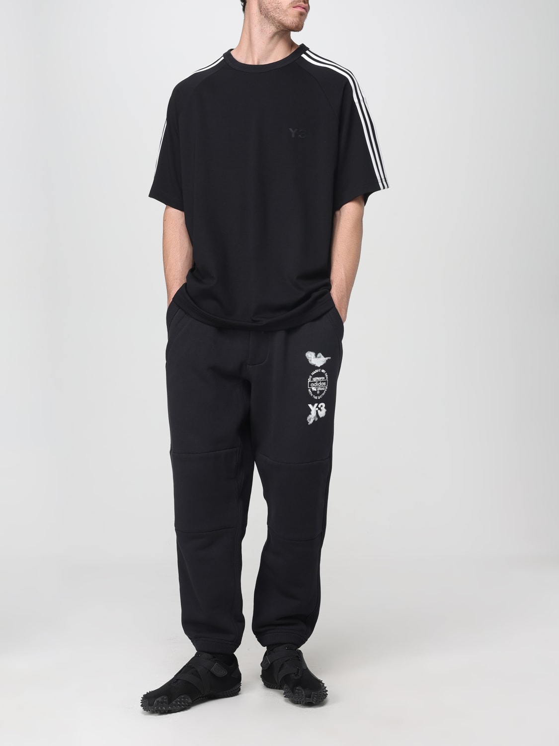 Y-3 Tシャツ: Tシャツ メンズ Y-3, ブラック - Img 2