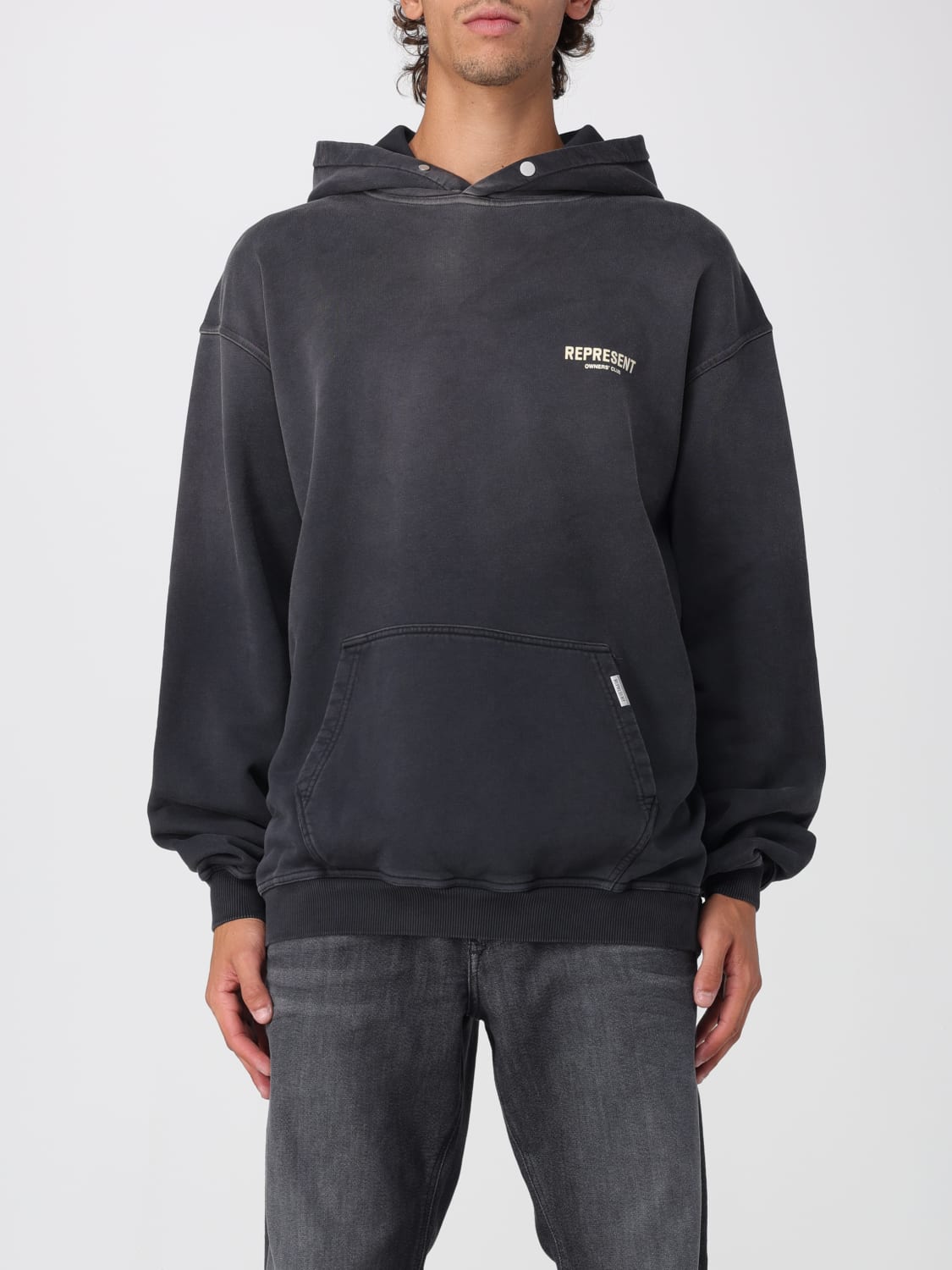 REPRESENT SWEATSHIRT: Sweatshirt men Represent, Black - Img 1