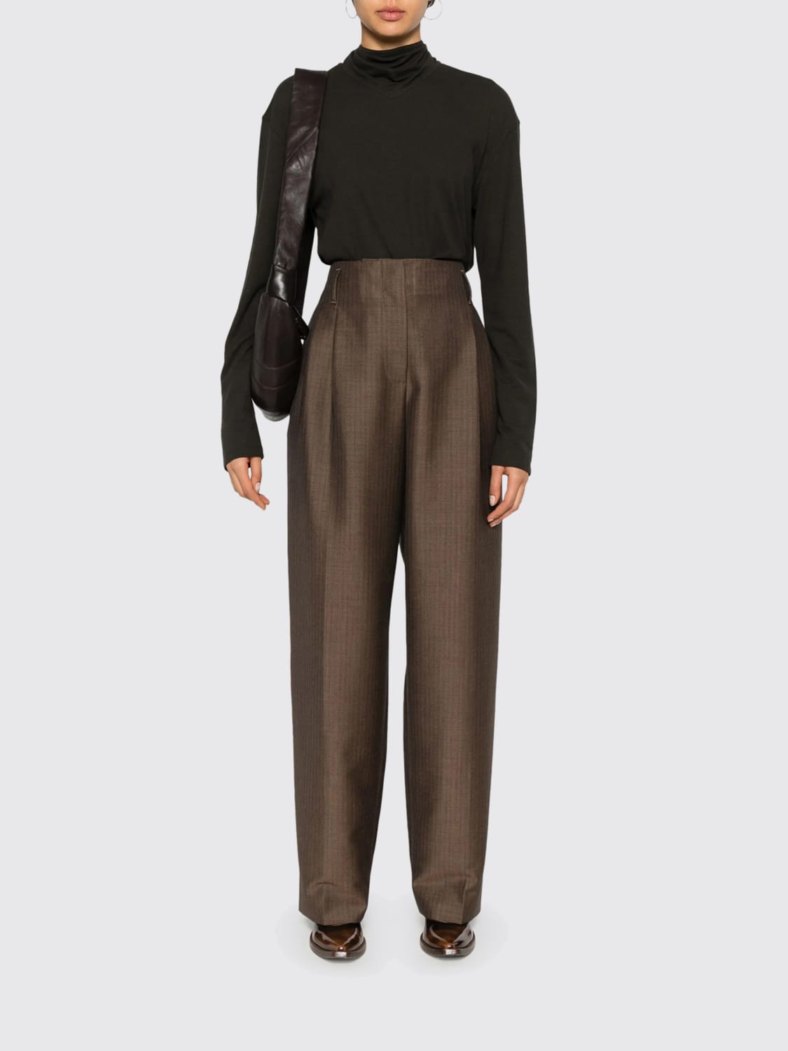 LEMAIRE TOP: Top woman Lemaire, Brown - Img 2