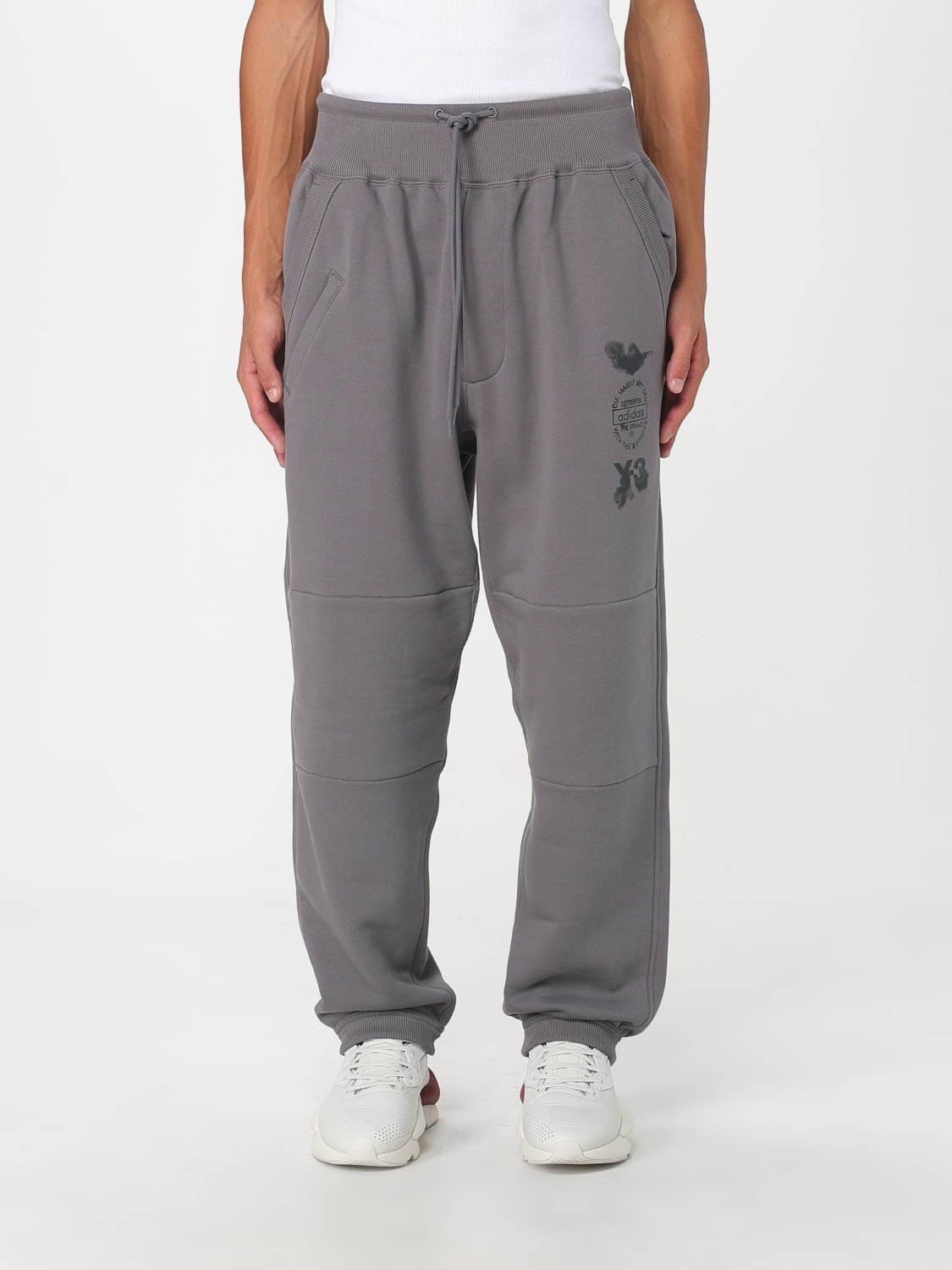 Y-3 HOSE: Hose herren Y-3, Grau - Img 1