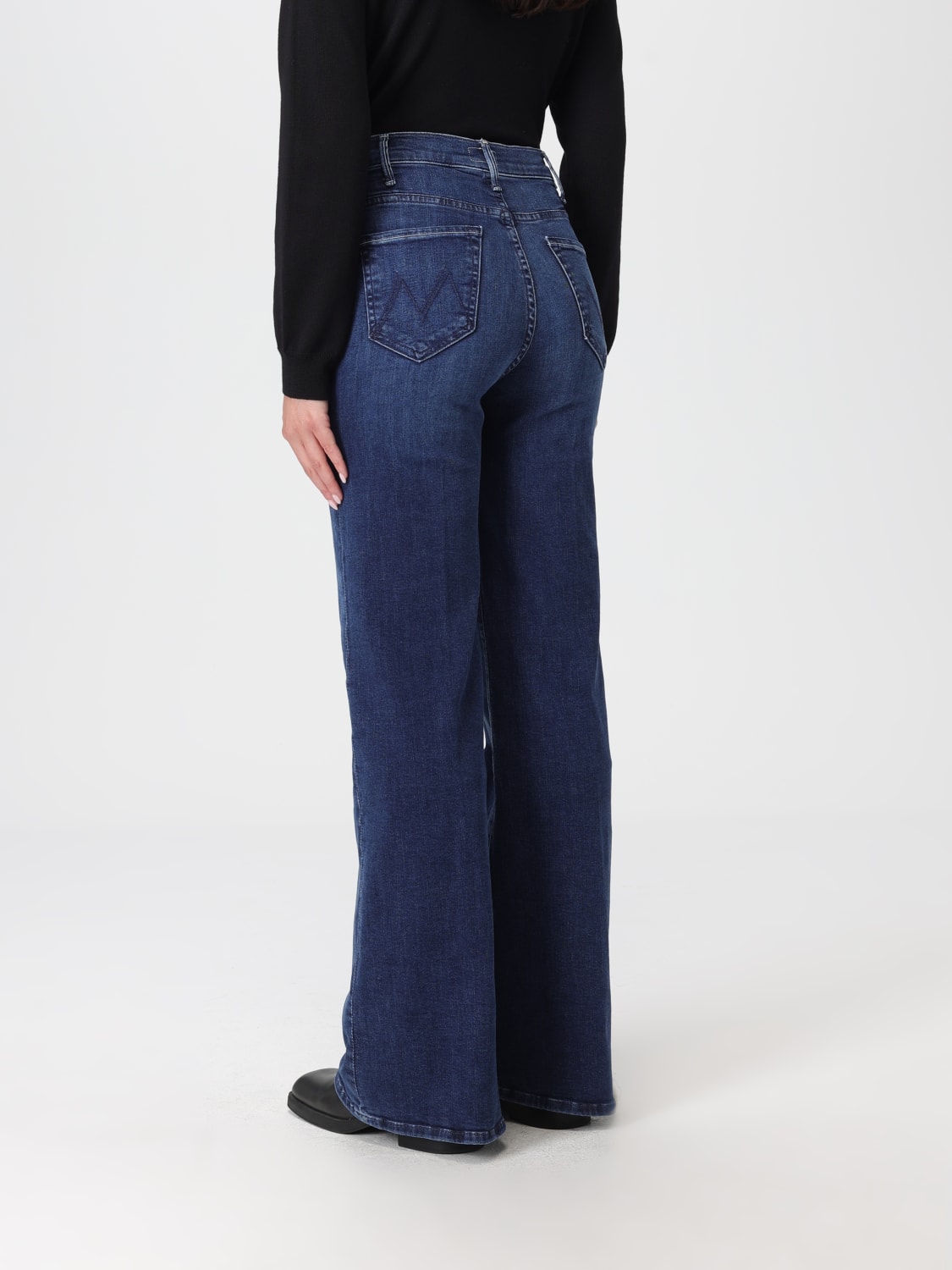 MOTHER JEANS: Jeans Mother in denim di cotone , Blue - Img 2