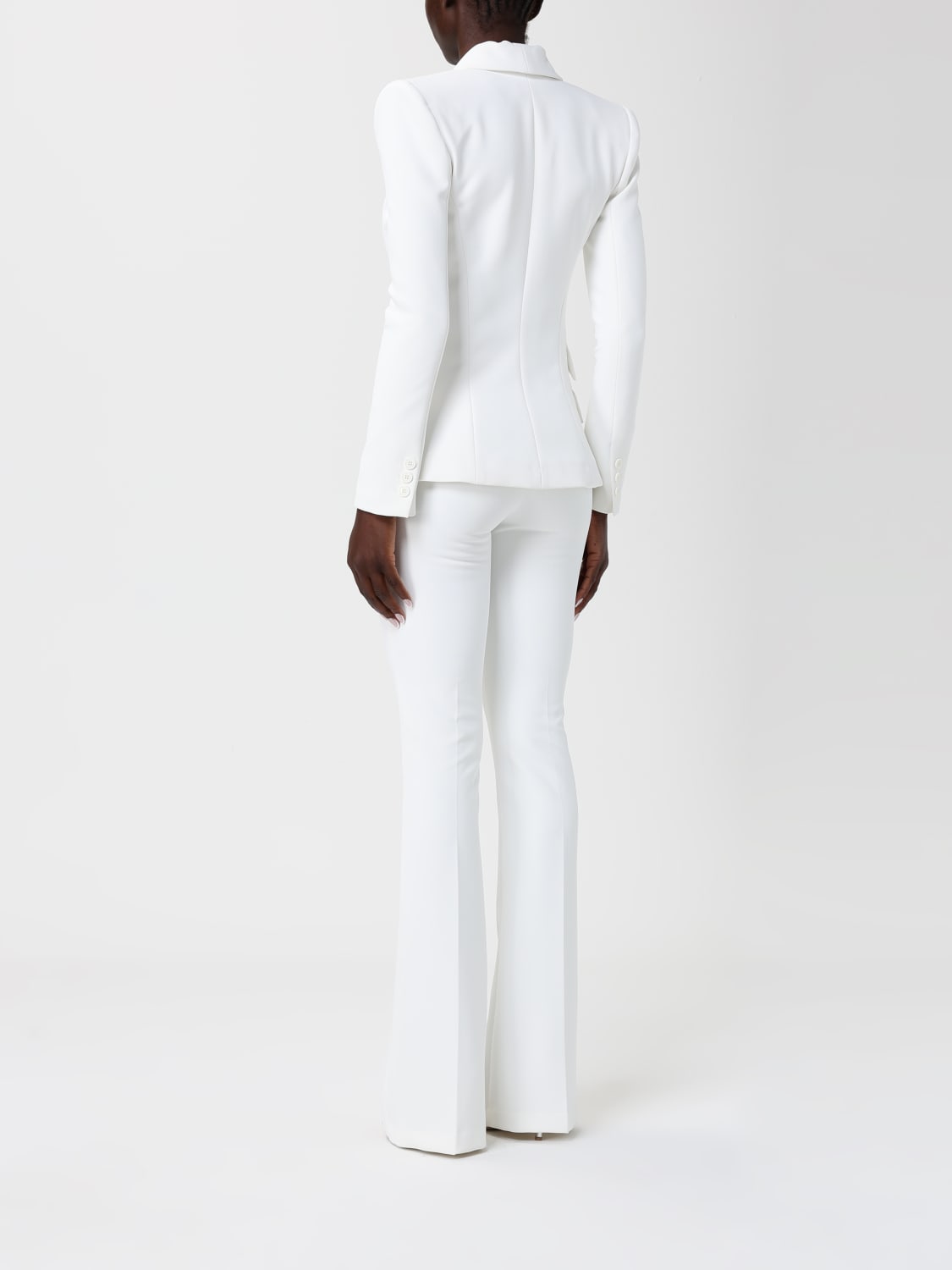 ELISABETTA FRANCHI ANZUG: Kleider damen Elisabetta Franchi, Weiß - Img 3