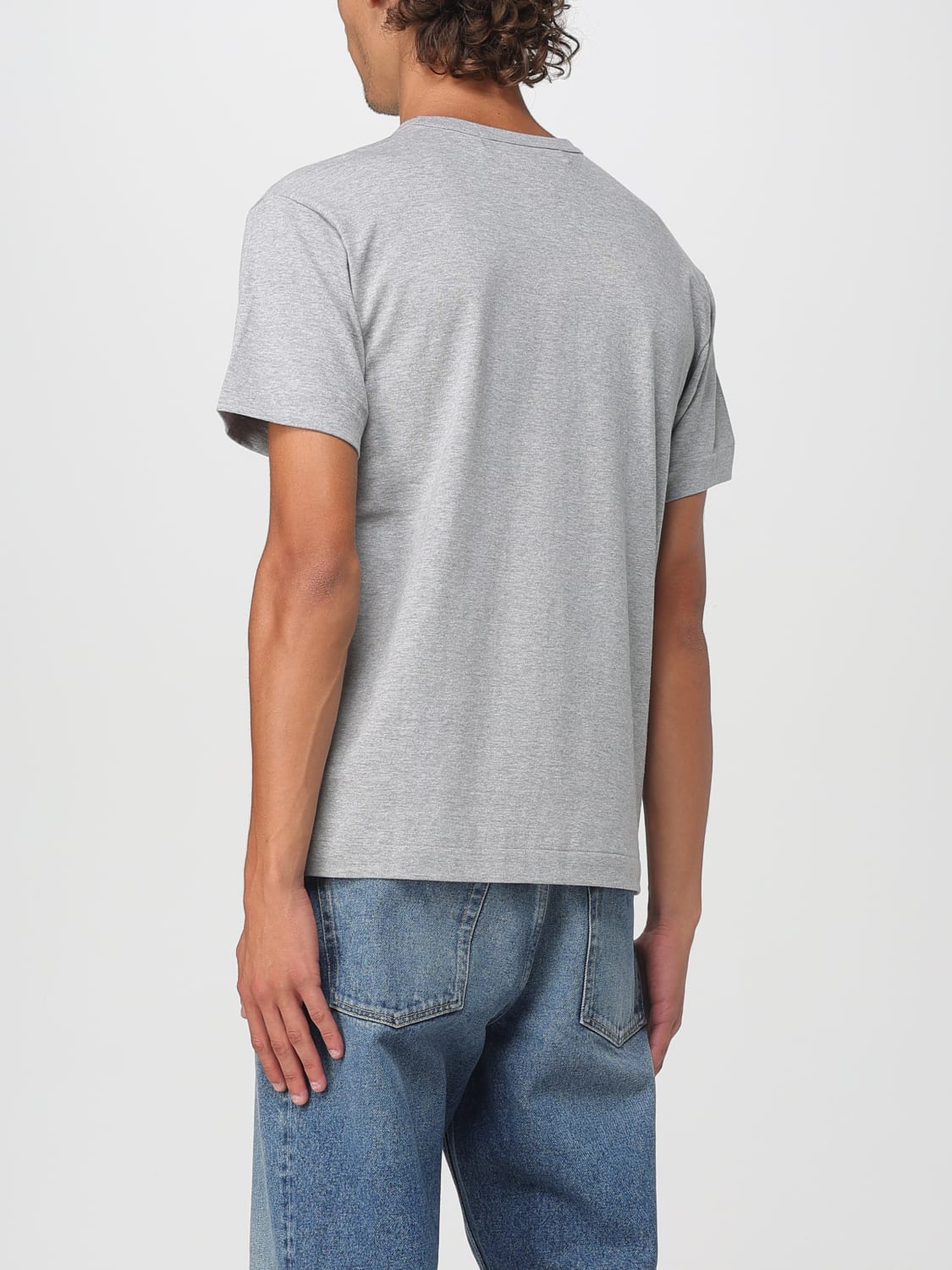 COMME DES GARÇONS PLAY T-SHIRT: T-shirt men Comme Des Garçons Play, Grey - Img 2