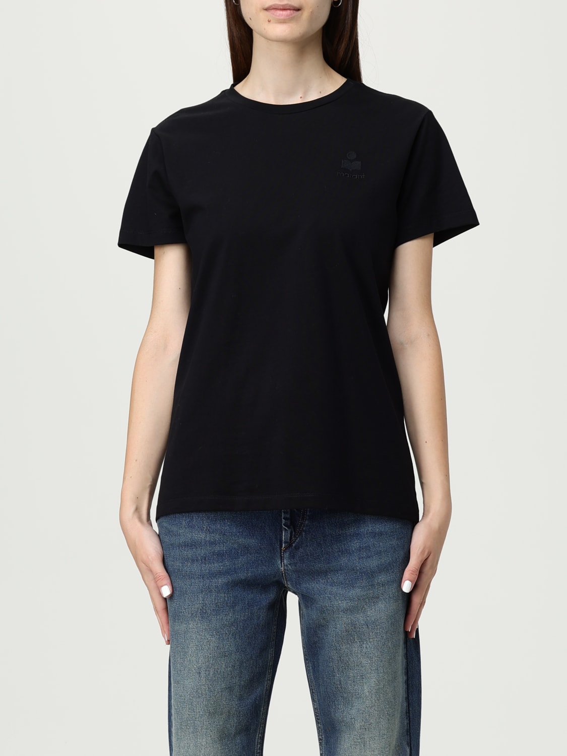 ISABEL MARANT ETOILE T-SHIRT: T-shirt woman Isabel Marant Etoile, Black - Img 1