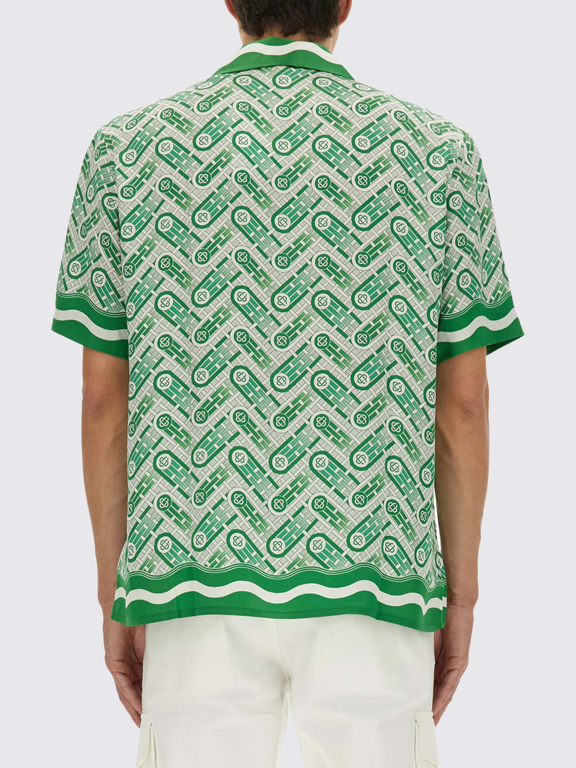 CASABLANCA SHIRT: Shirt men Casablanca, Green - Img 3
