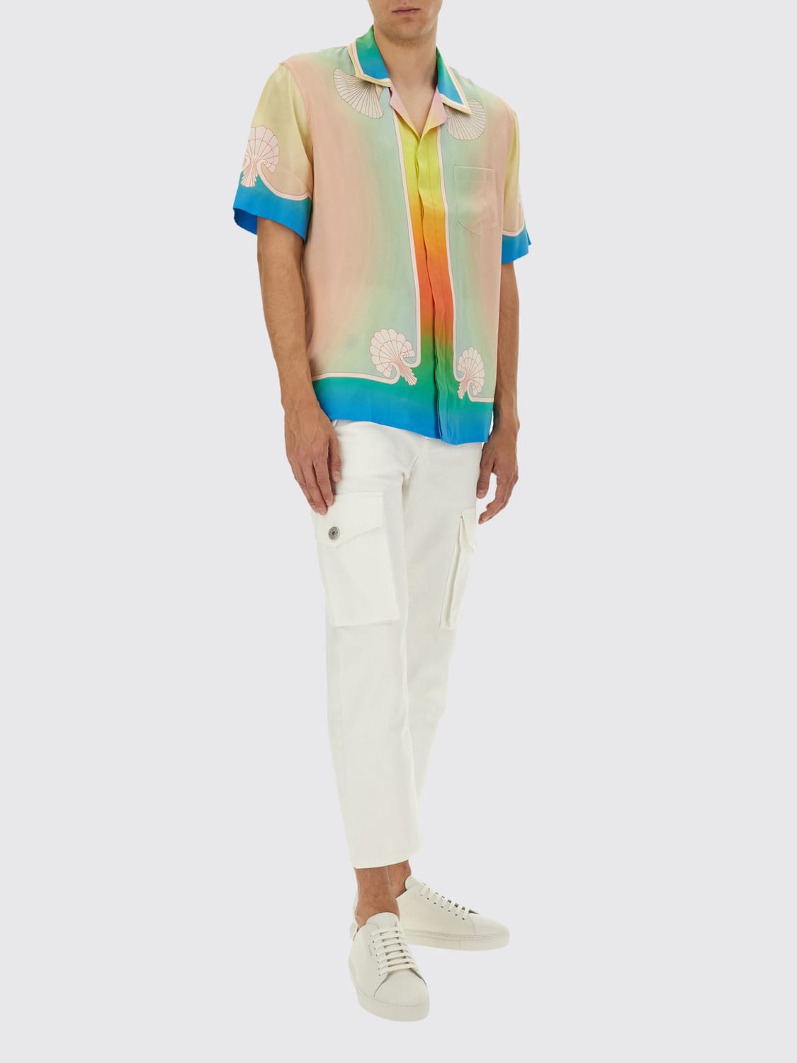 CASABLANCA SHIRT: Shirt men Casablanca, White 1 - Img 2