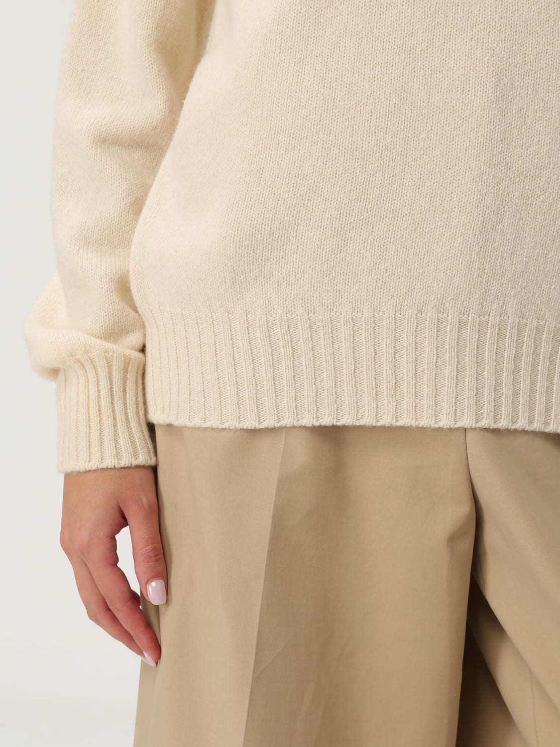DRUMOHR PULLOVER: Sweatshirt damen Drumohr, Cream - Img 3