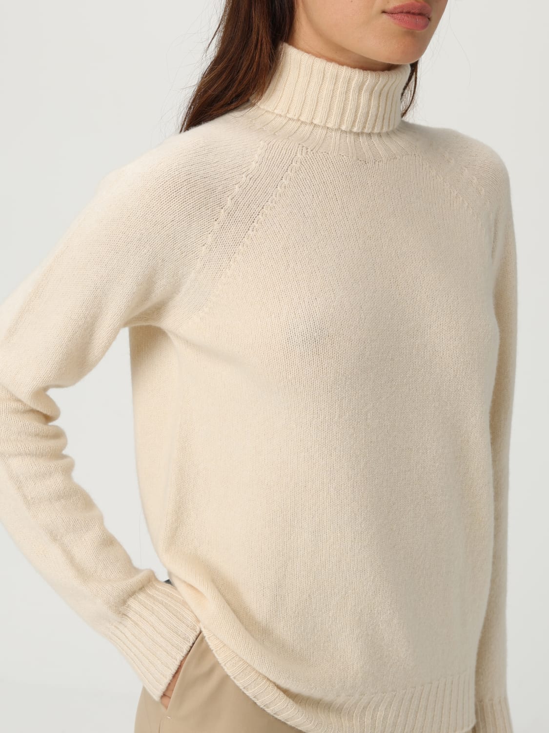 DRUMOHR SWEATER: Sweater woman Drumohr, Cream - Img 3