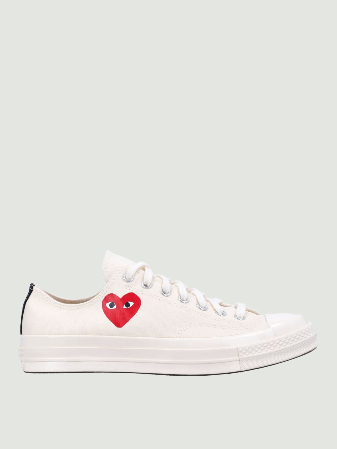 COMME DES GARÇONS PLAY X CONVERSE SNEAKERS: Sneakers men Comme Des Garçons Play X Converse, White - Img 1