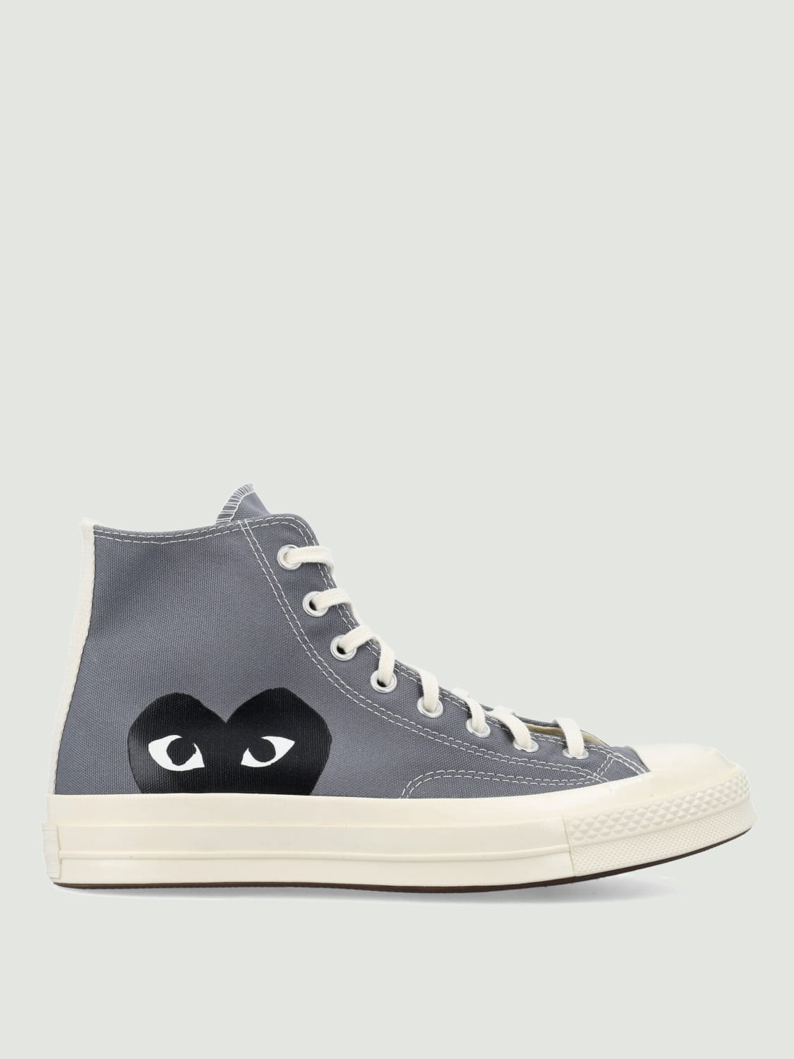 COMME DES GARÇONS PLAY X CONVERSE SNEAKERS: Sneakers men Comme Des Garçons Play X Converse, Grey - Img 1