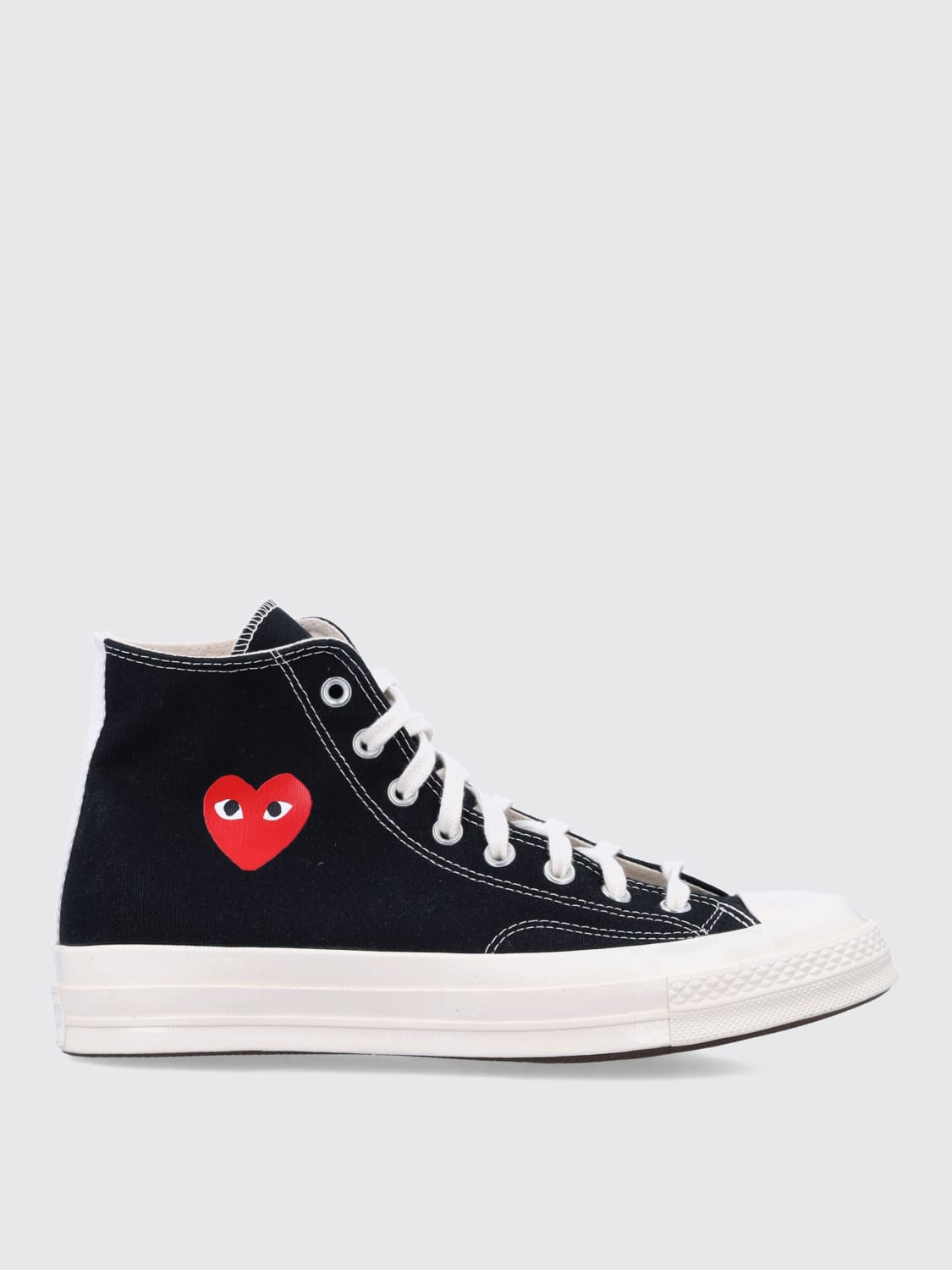 COMME DES GARÇONS PLAY X CONVERSE SNEAKERS: Sneakers men Comme Des Garçons Play X Converse, Black - Img 1