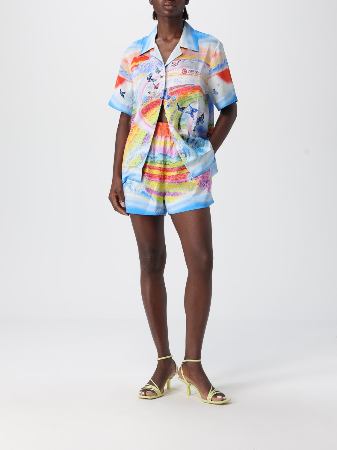 CASABLANCA SHIRT: T-shirt woman Casablanca, Multicolor - Img 2