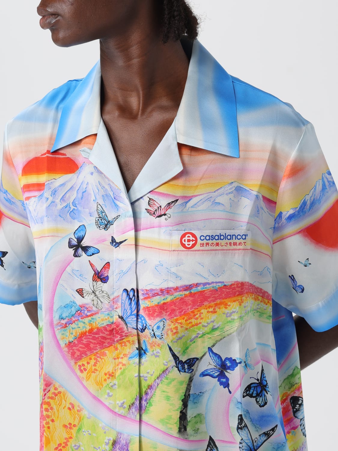 CASABLANCA SHIRT: T-shirt woman Casablanca, Multicolor - Img 5