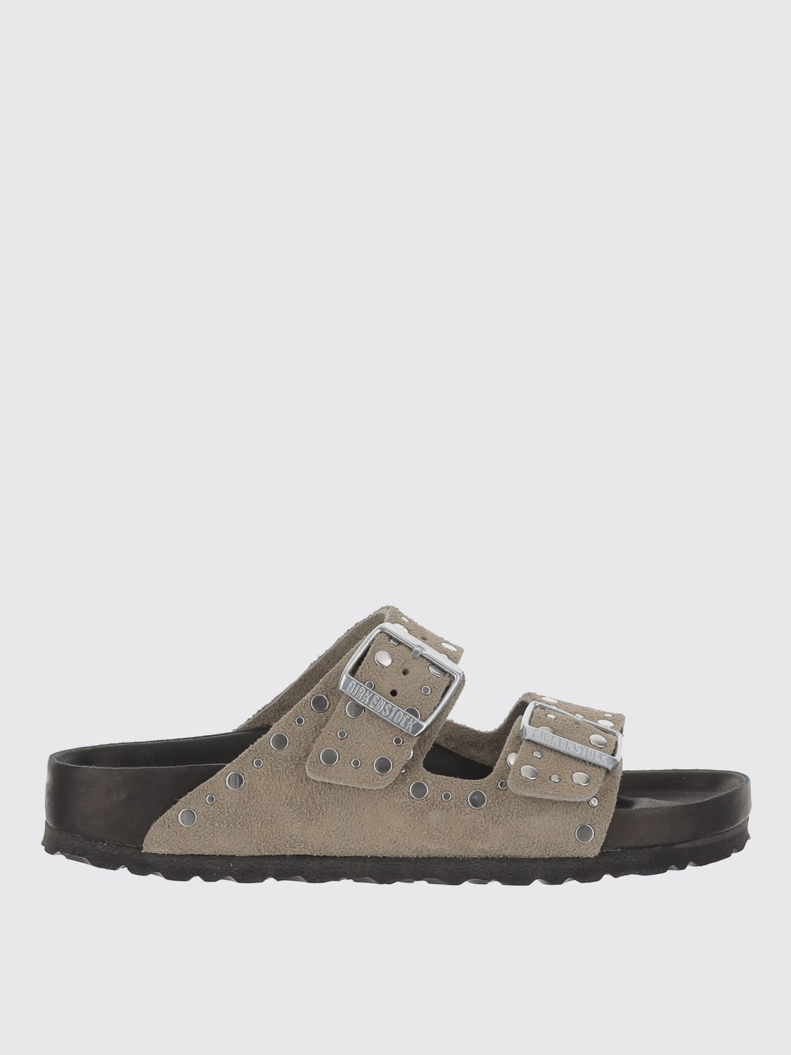 BIRKENSTOCK HEELED SANDAL: Flat sandals woman Birkenstock, Beige - Img 1