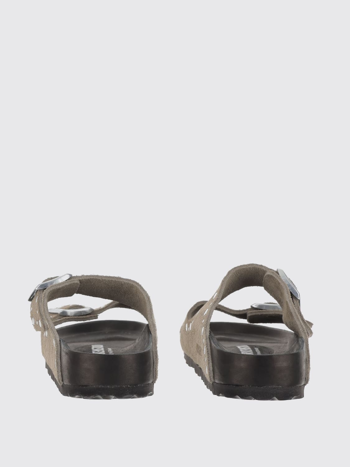 BIRKENSTOCK HEELED SANDAL: Flat sandals woman Birkenstock, Beige - Img 3