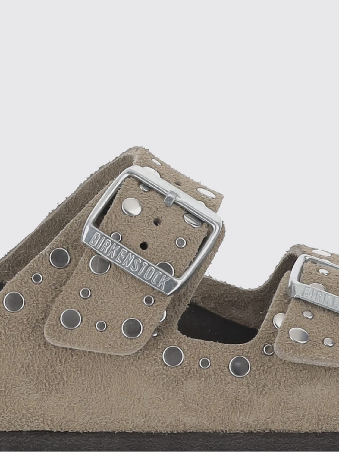 BIRKENSTOCK HEELED SANDAL: Flat sandals woman Birkenstock, Beige - Img 4